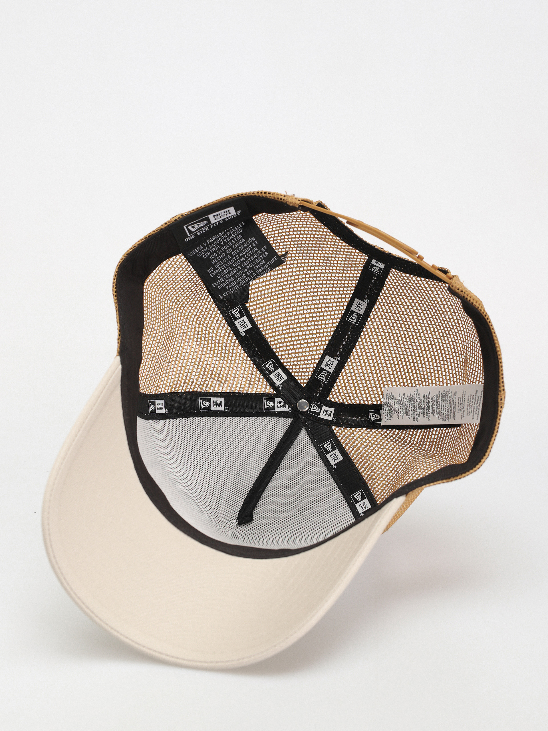 Šiltovka New Era Patch Trucker (stone/white)