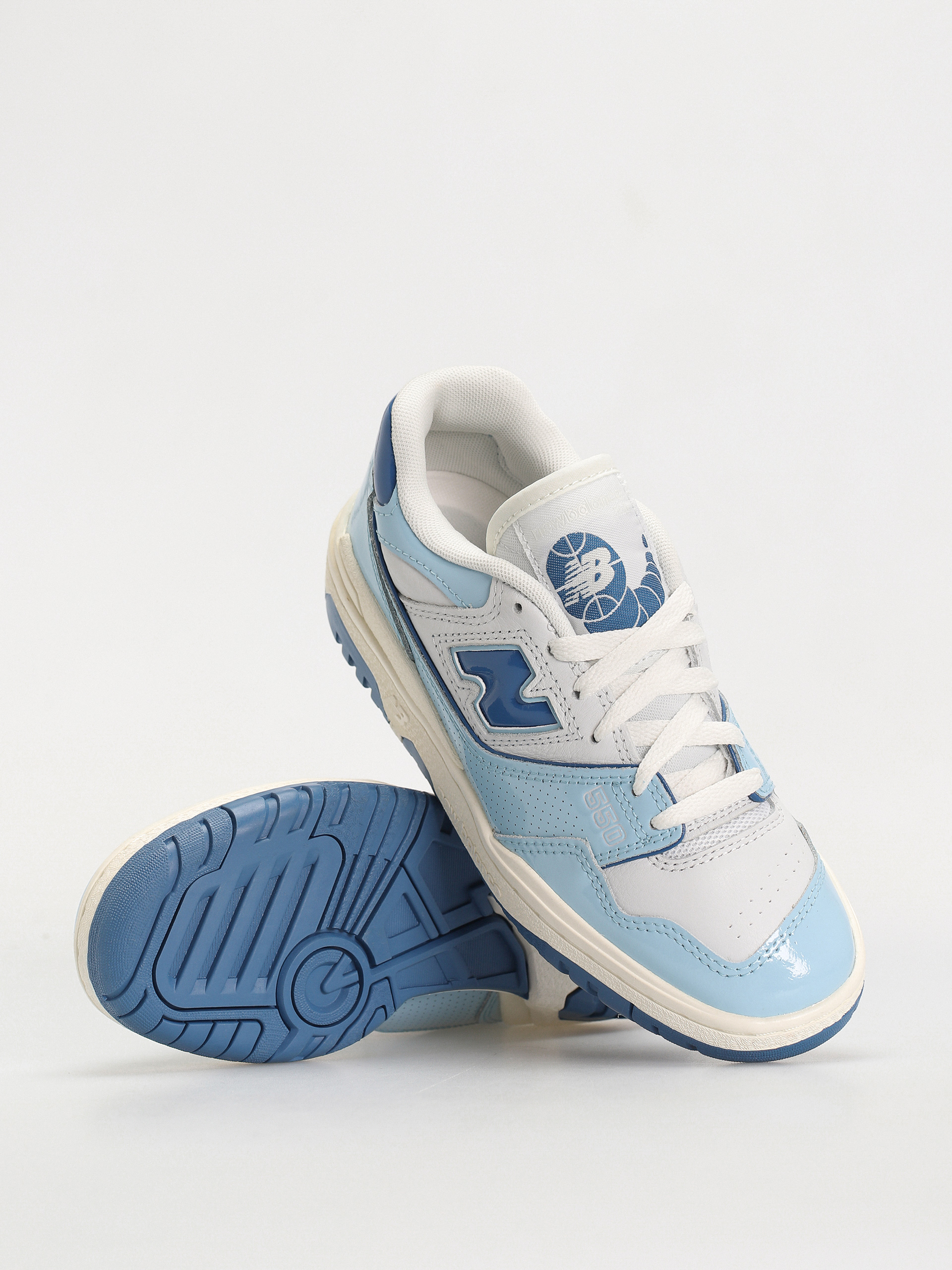 Topánky New Balance 550 (chrome blue patent)