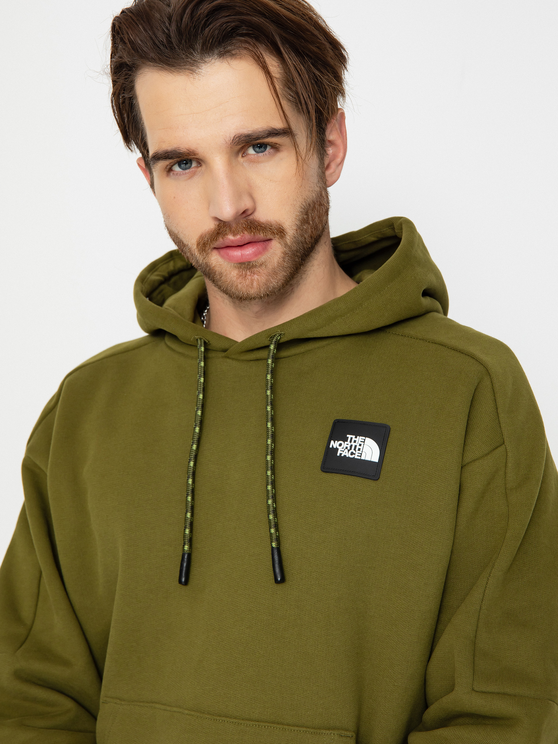 Mikina s kapucňou The North Face The 489 HD (forest olive)