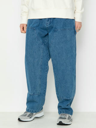 Nohavice OBEY Bigwig Denim Carpenter (light indigo)