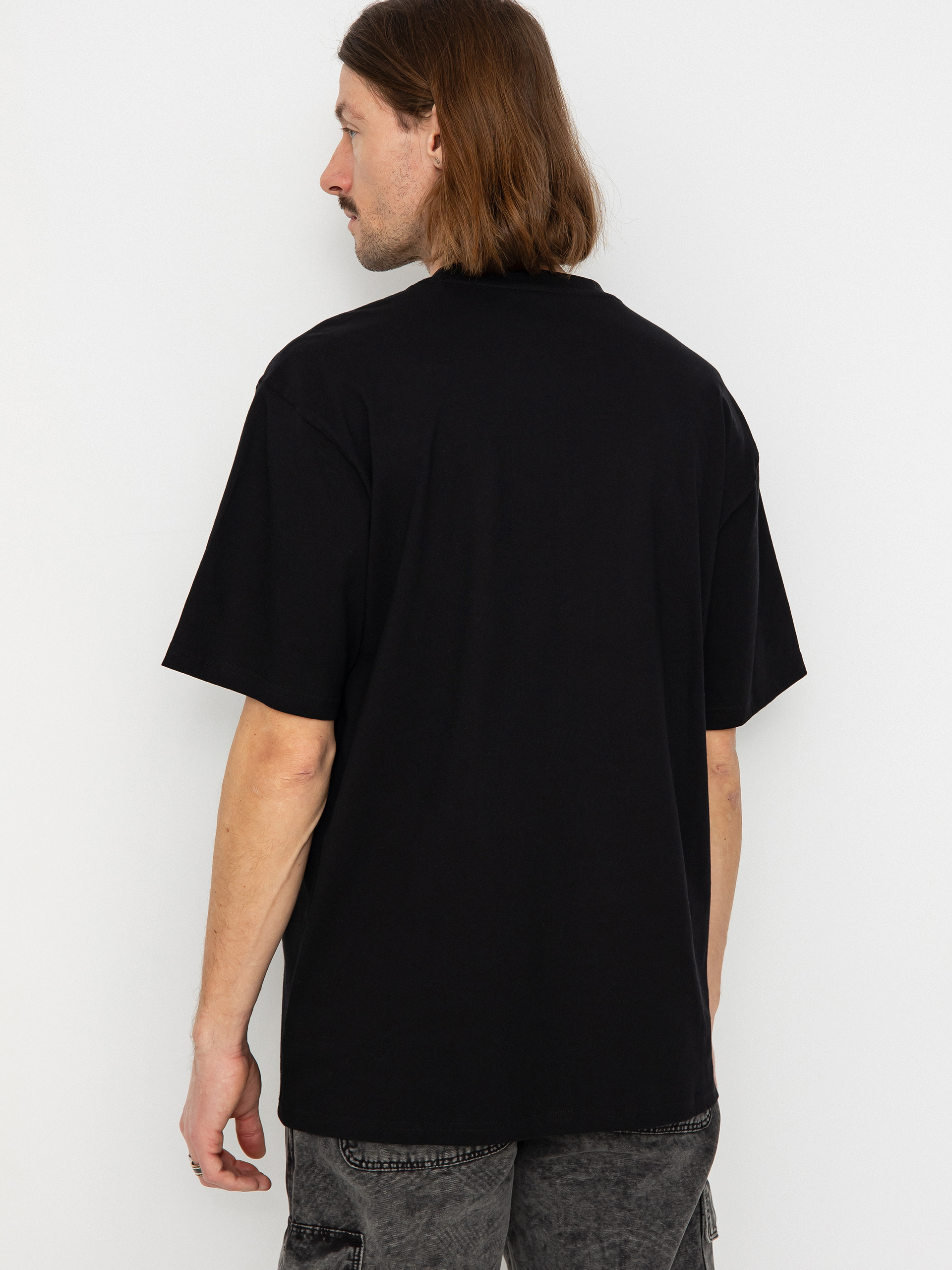 Tričko Dickies Park (black/tangerine)