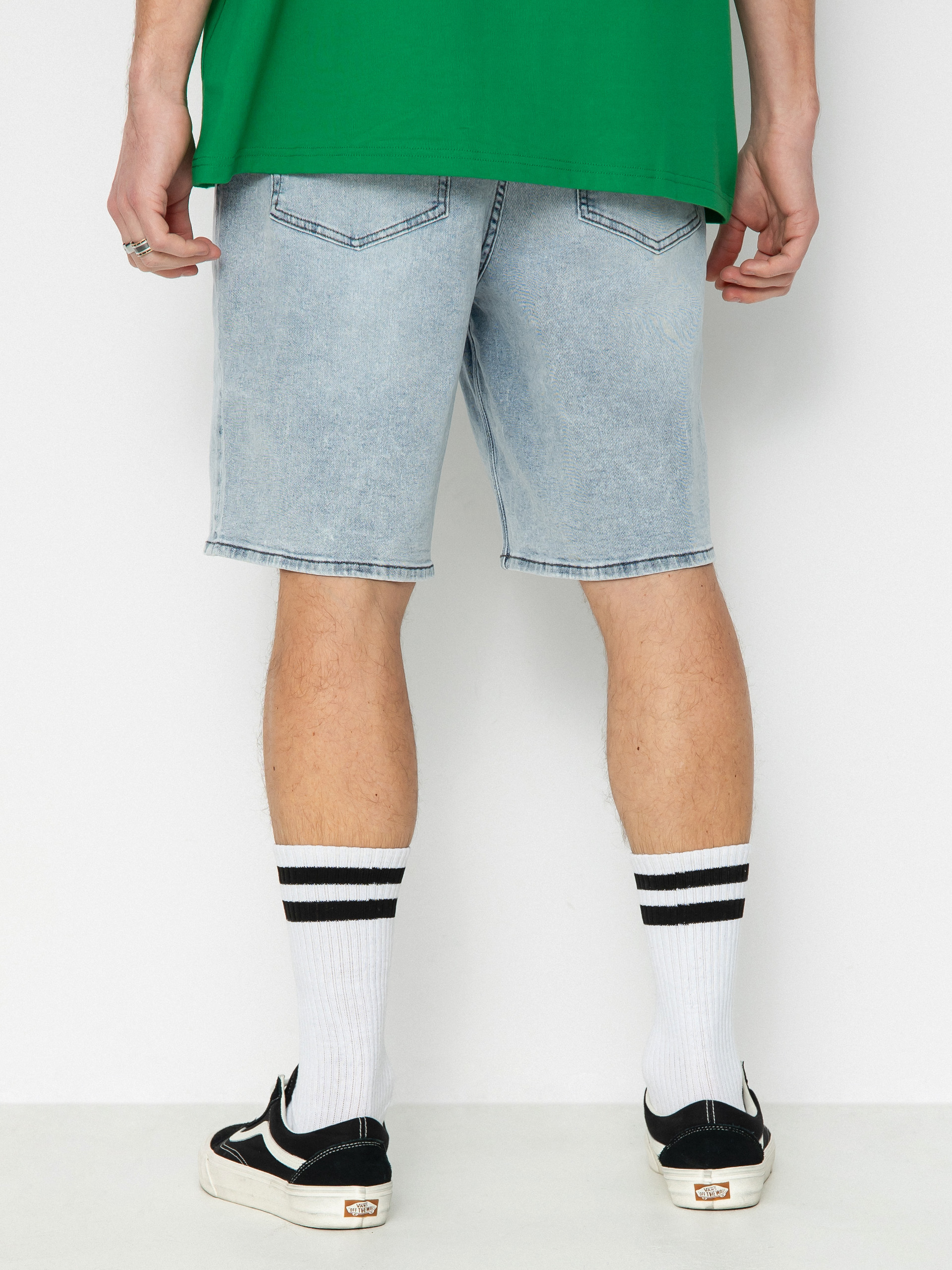 Kraťasy Volcom Billow Denim (desert dirt indigo)