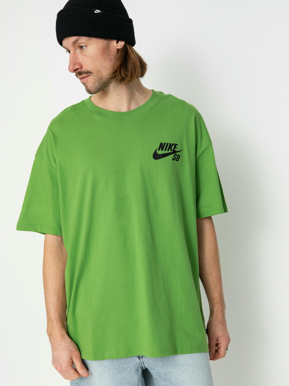 Tričko Nike SB Logo (chlorophyll)