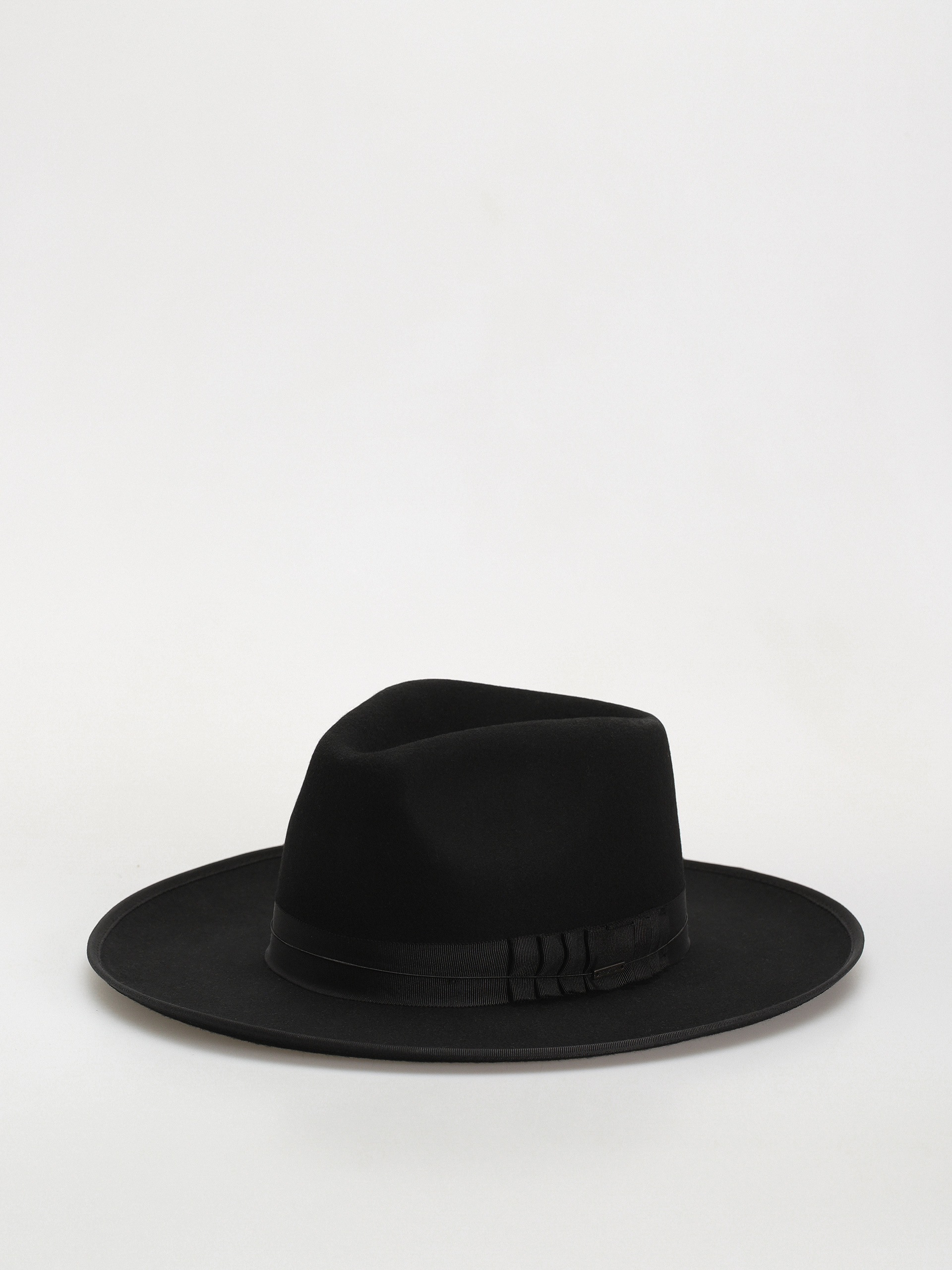 Klobúk Brixton Reno Fedora (black/black)