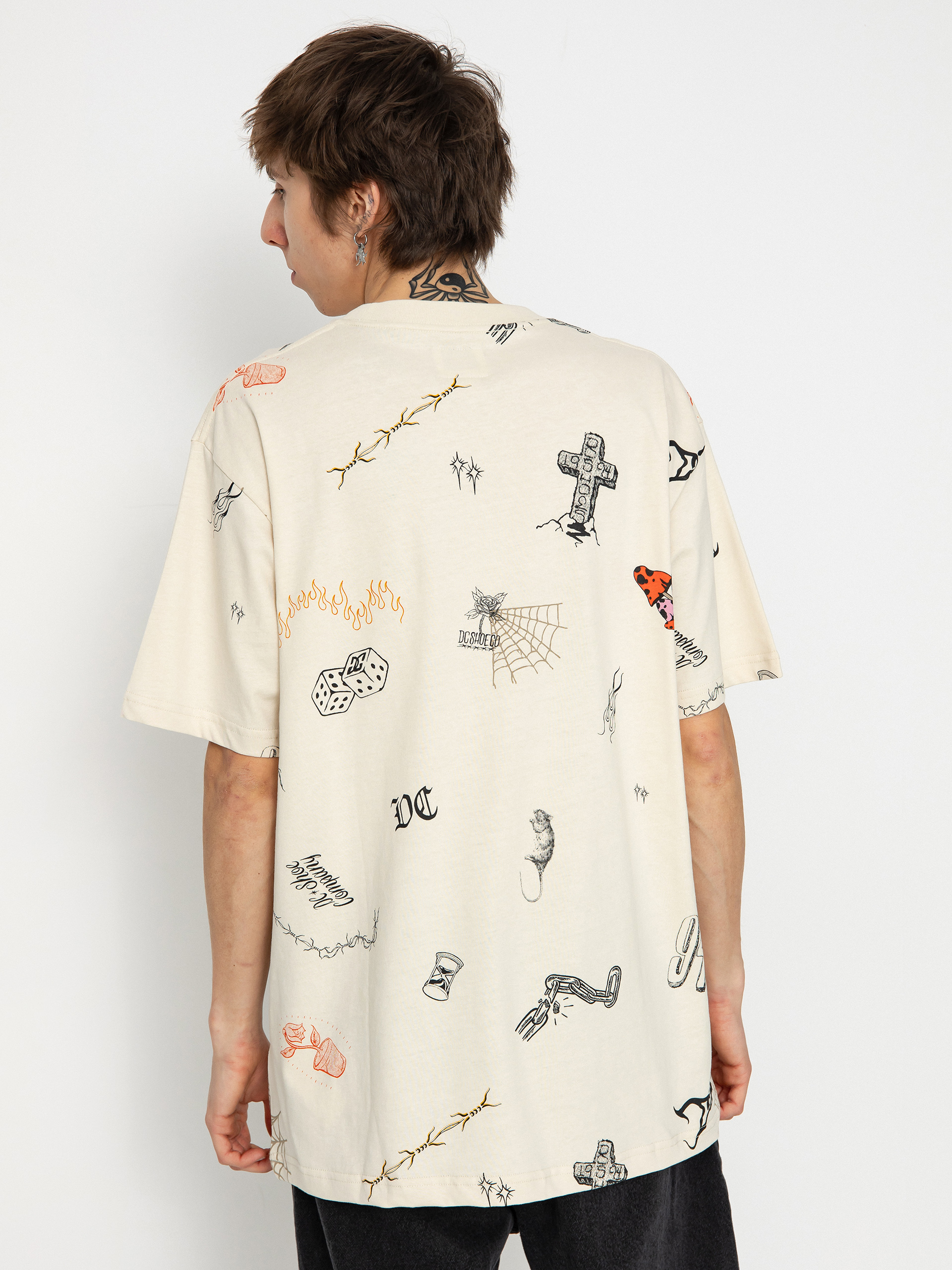 Tričko DC Scribble (birch scribble)