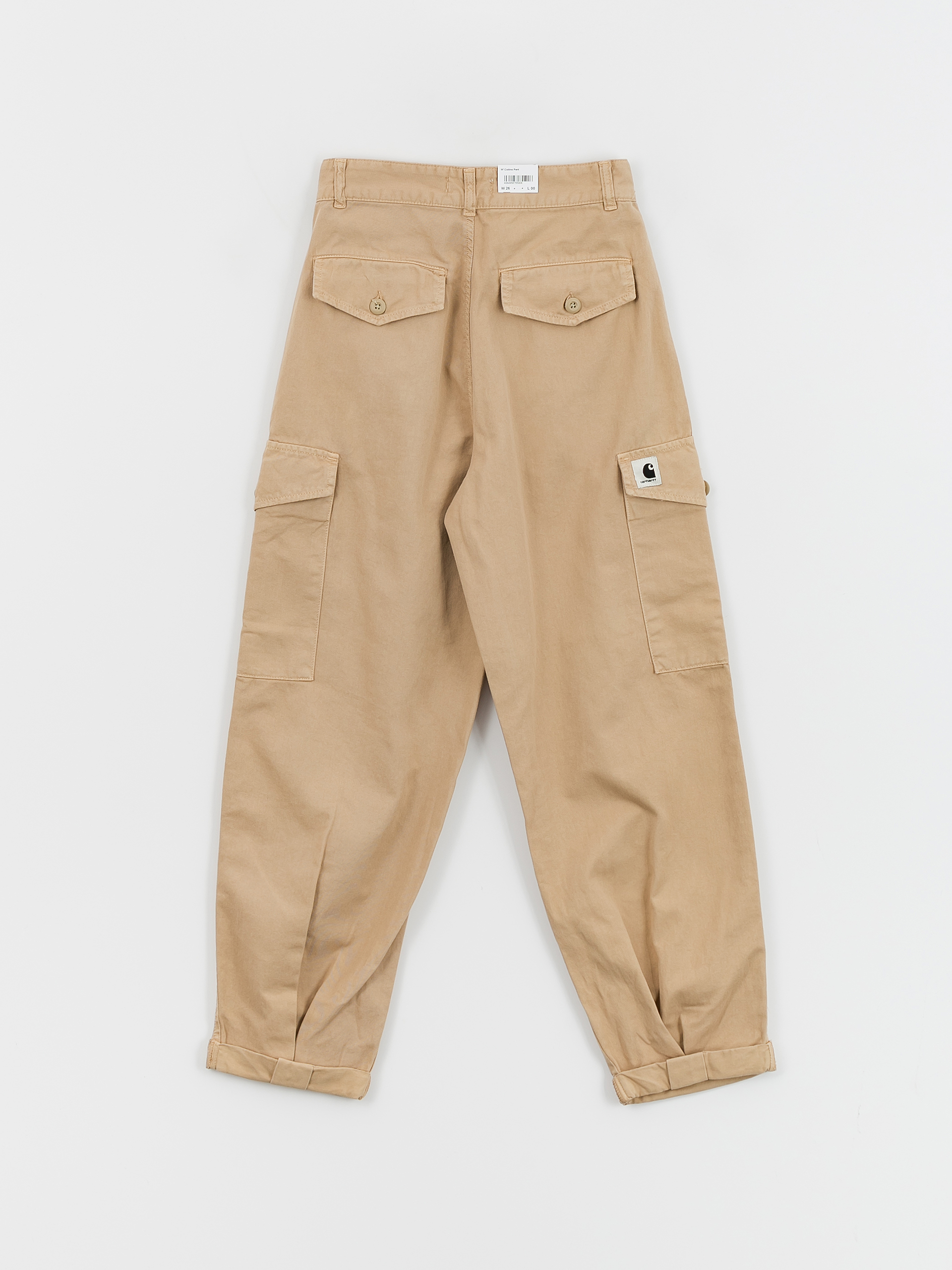 Nohavice Carhartt WIP Collins Wmn (sable)