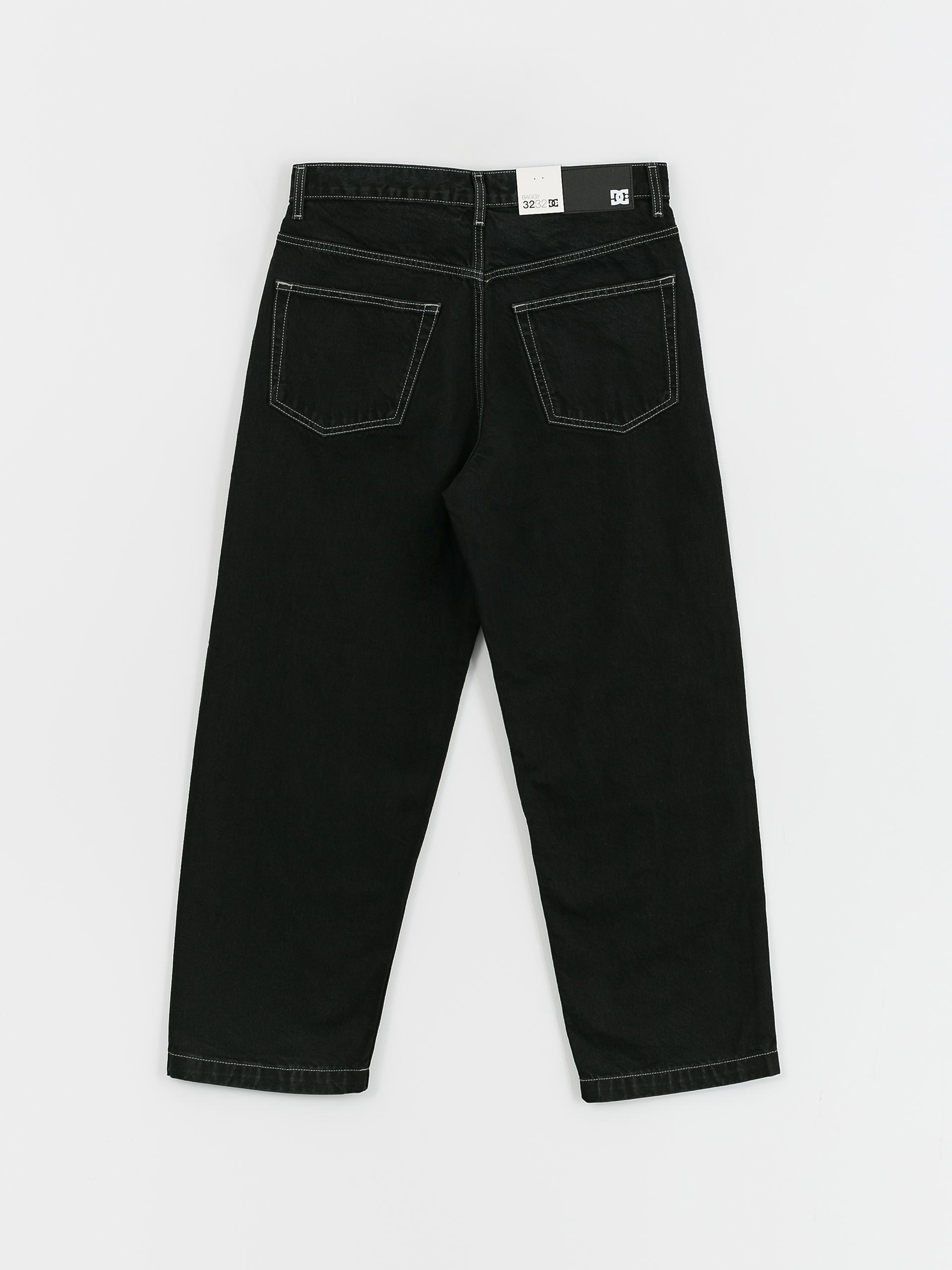 Nohavice DC Baggy Denim (black tint)