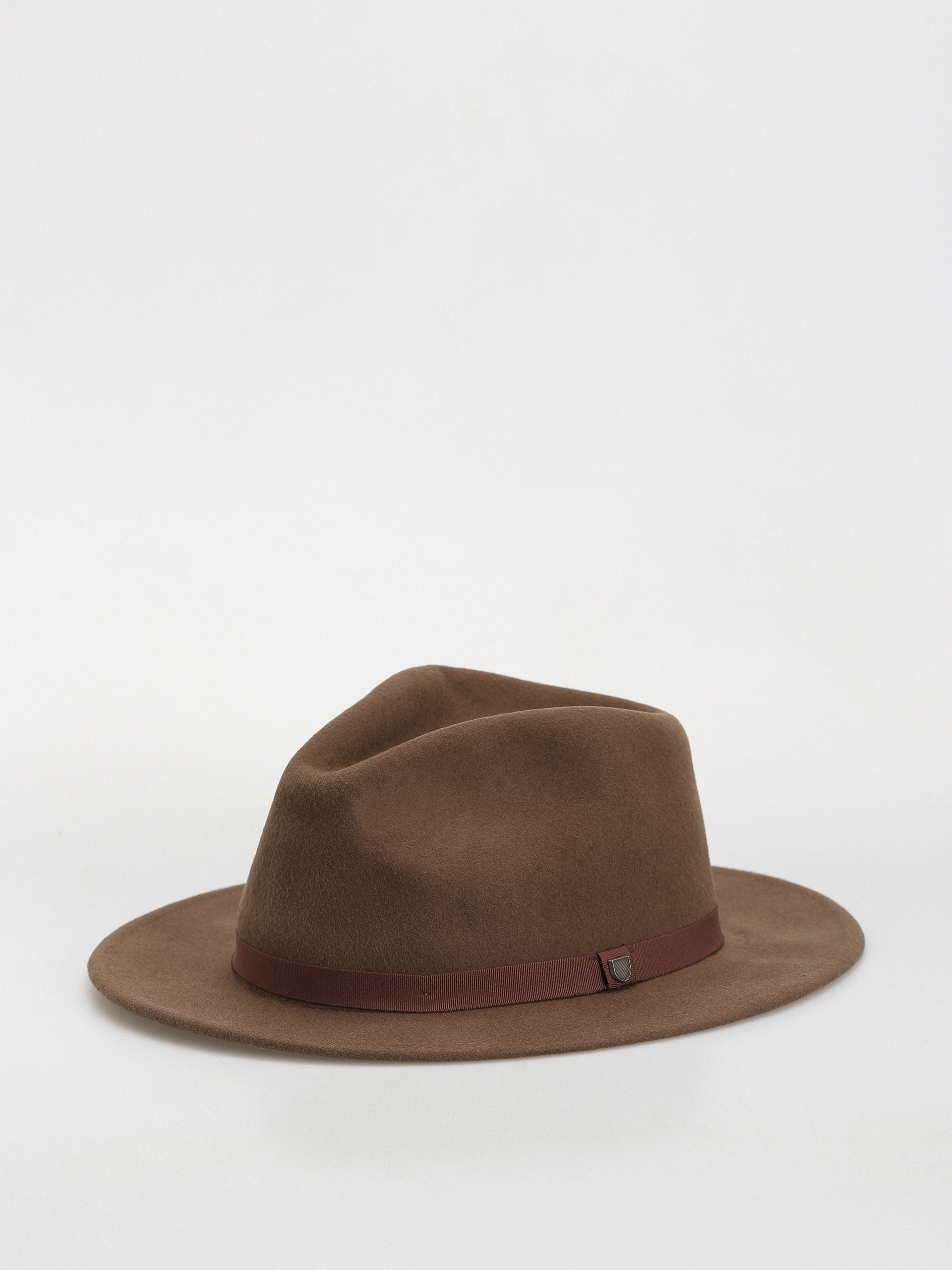 Klobúk Brixton Messer Packable Fedora (dark earth)