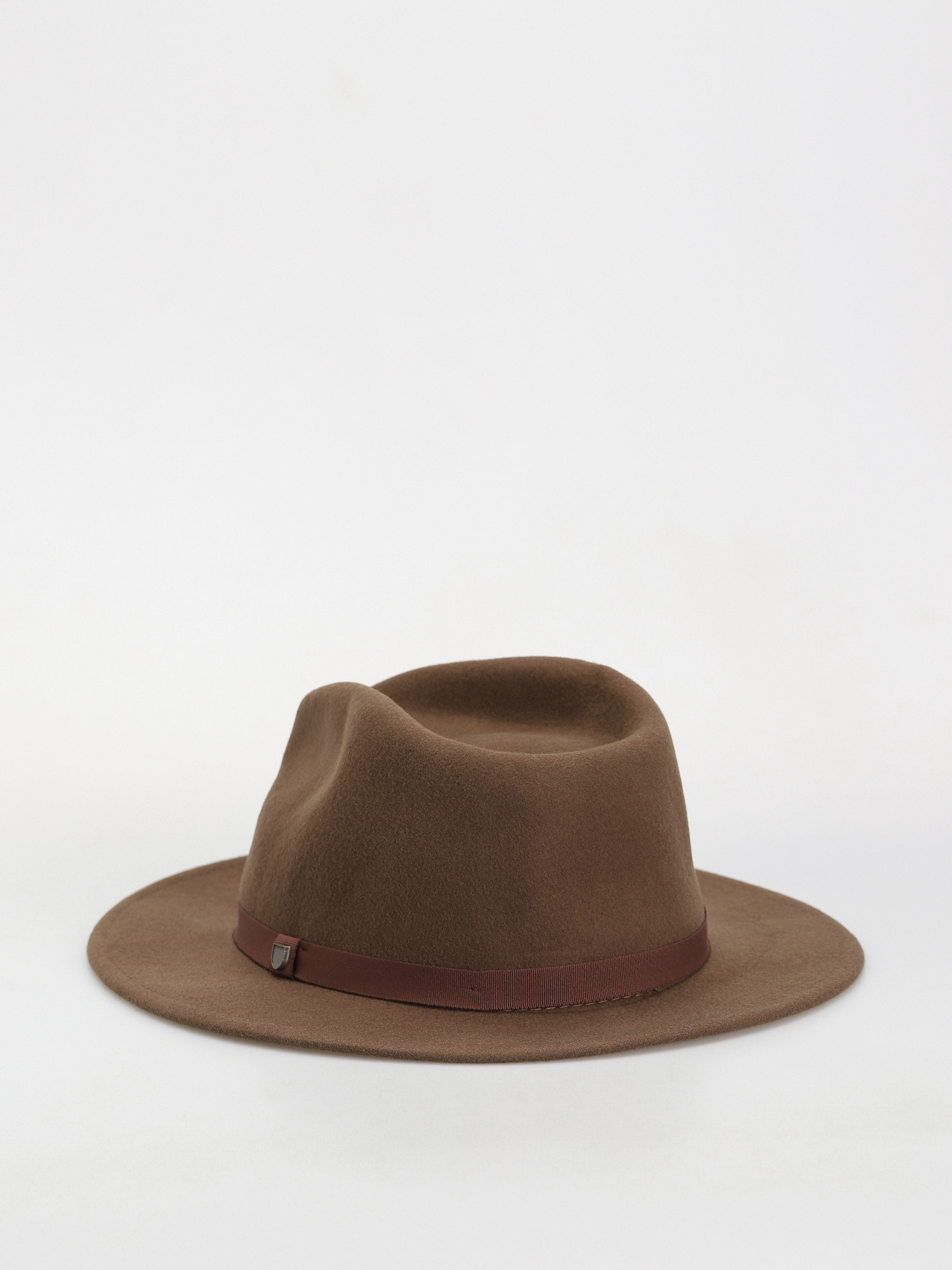 Klobúk Brixton Messer Packable Fedora (dark earth)