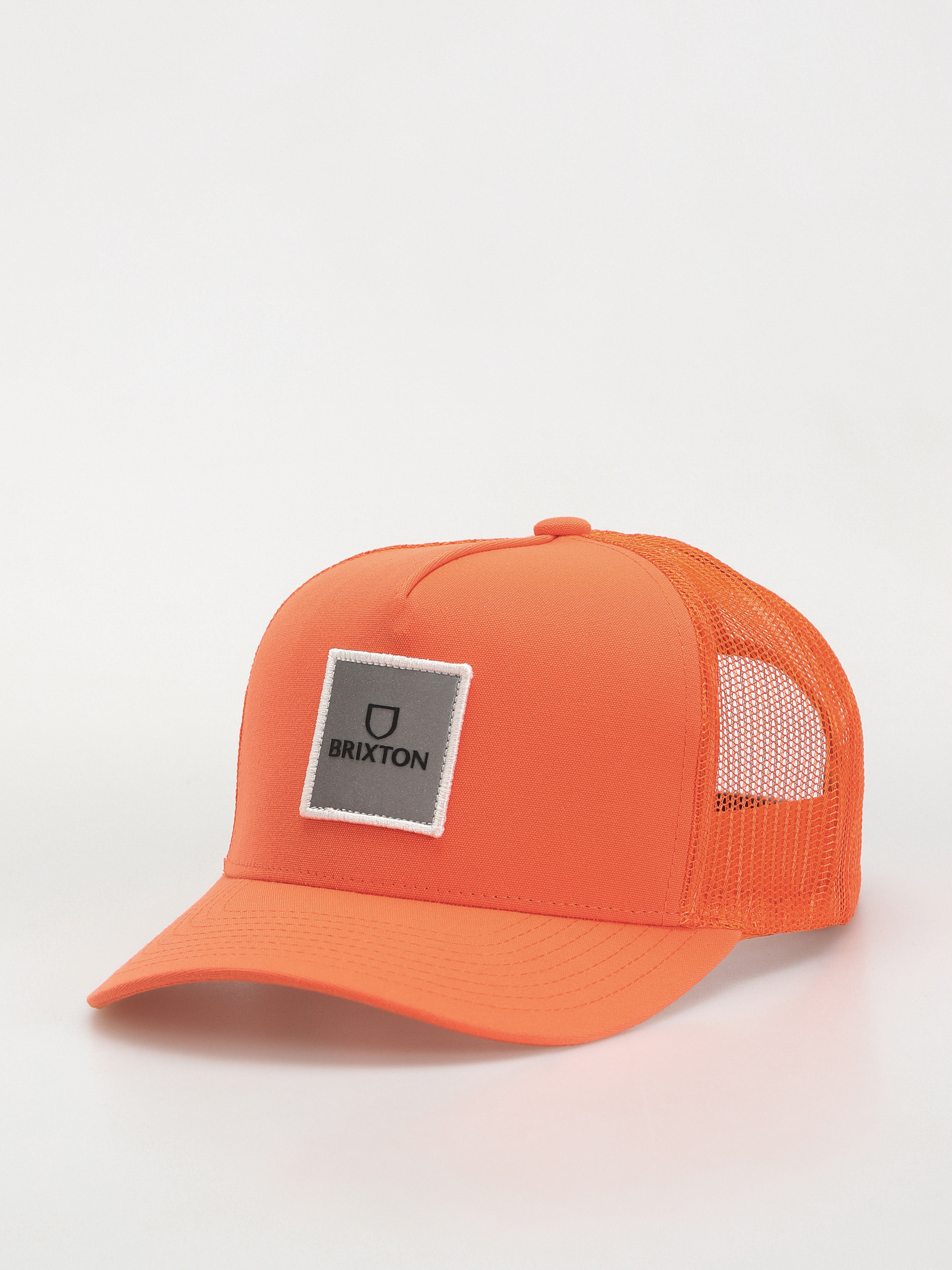 Šiltovka Brixton Alpha Block X C Mp Mesh Cap (orange/orange)