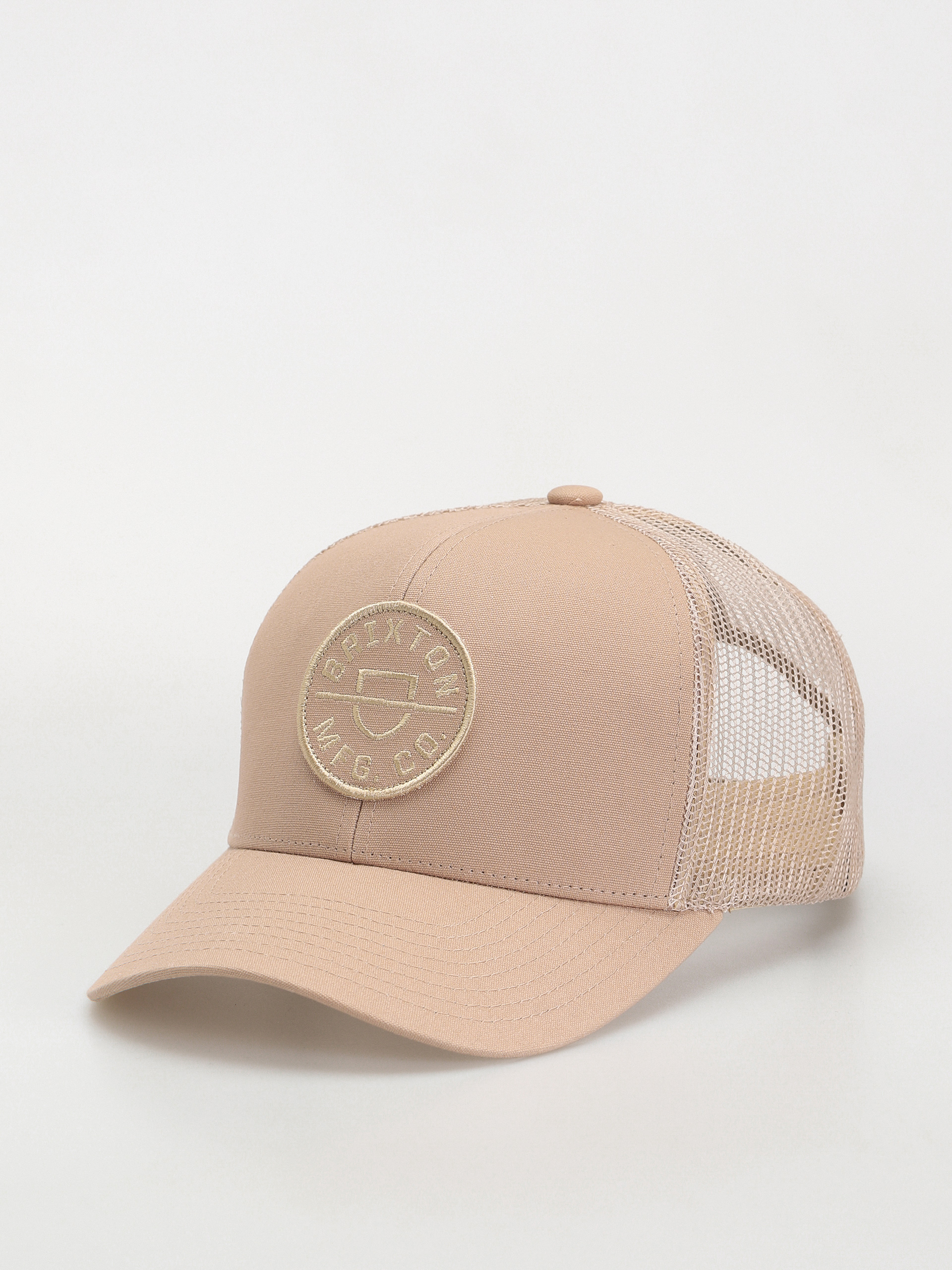 Šiltovka Brixton Crest X Mp Mesh Cap (oat milk/oat milk)