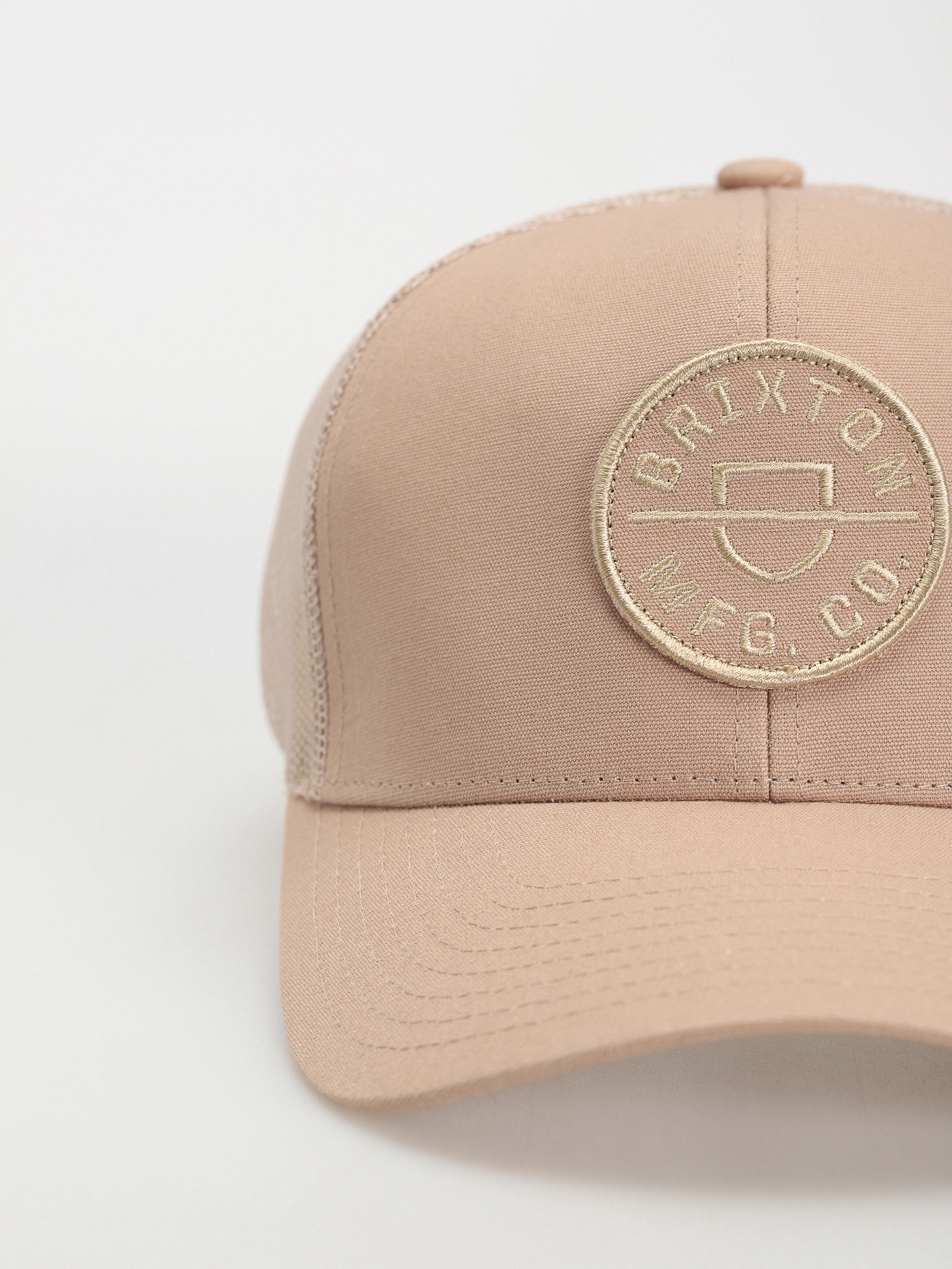 Šiltovka Brixton Crest X Mp Mesh Cap (oat milk/oat milk)
