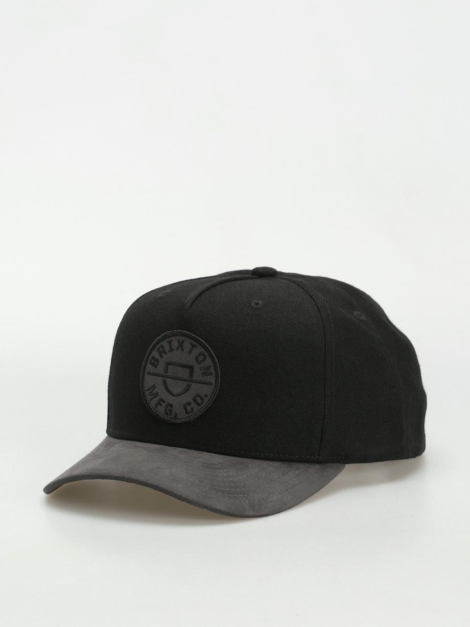 Šiltovka Brixton Crest C Mp Snapback (black/black/black)