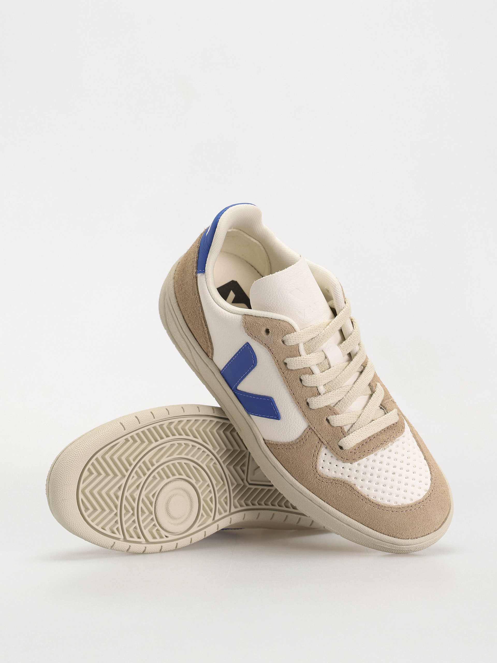 Topánky Veja V-10 Wmn (extra white paros sahara)