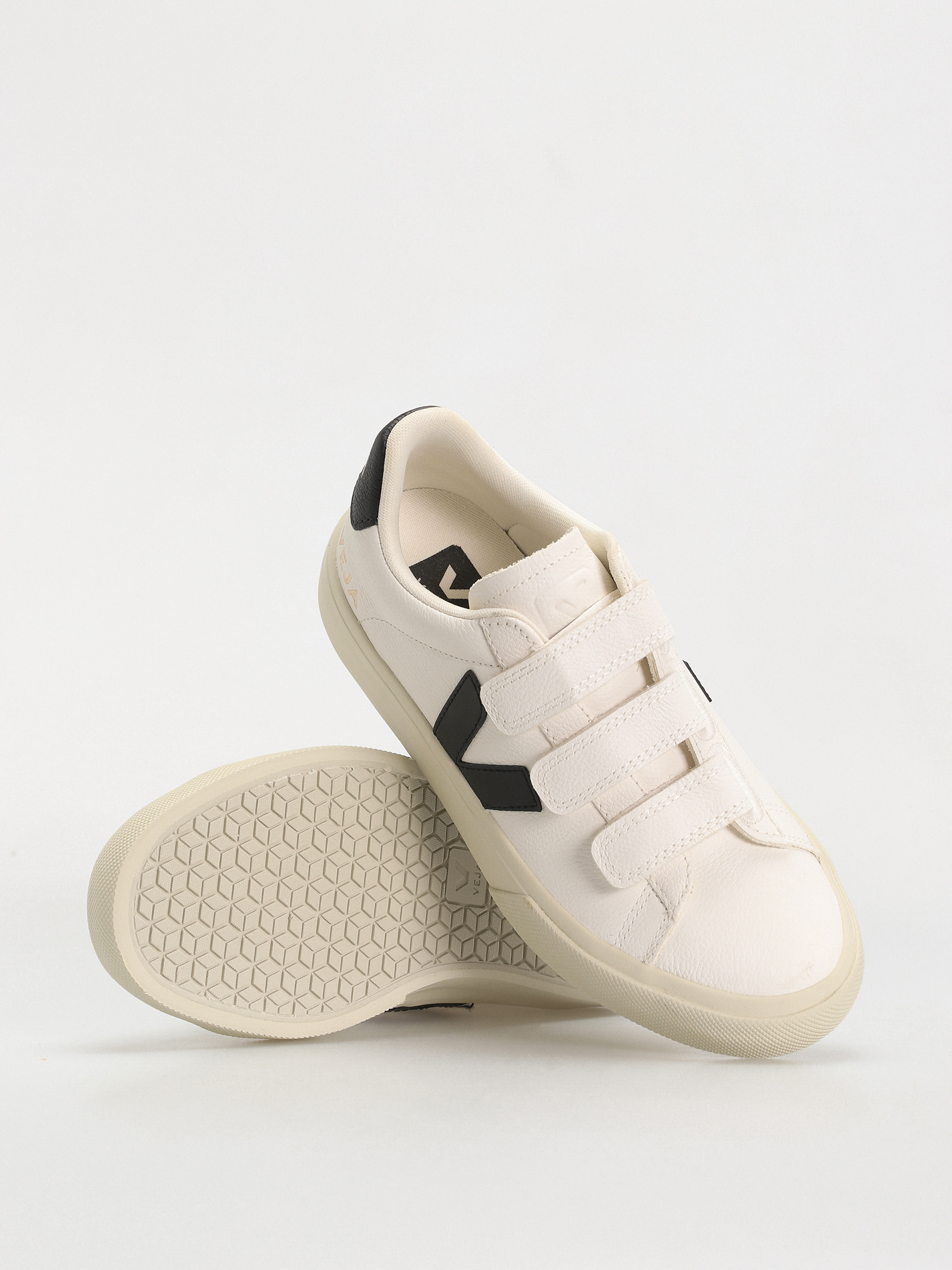 Topánky Veja Recife Logo Wmn (extra white black)