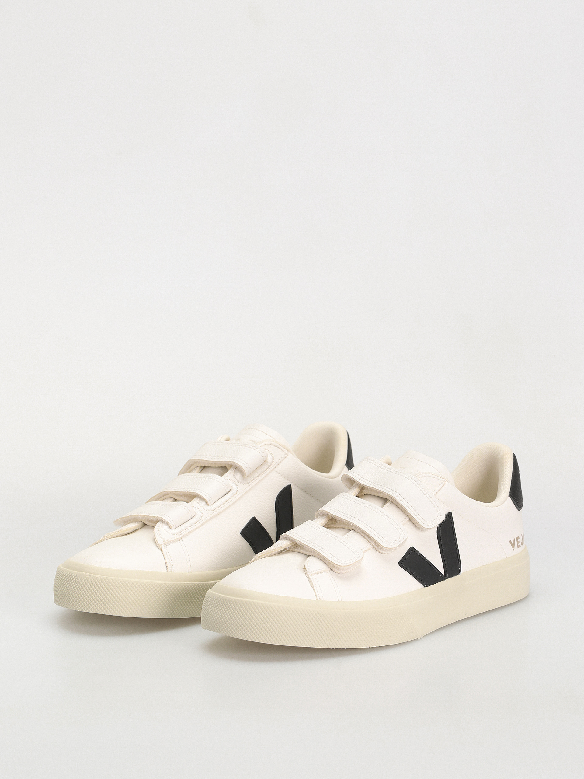Topánky Veja Recife Logo Wmn (extra white black)