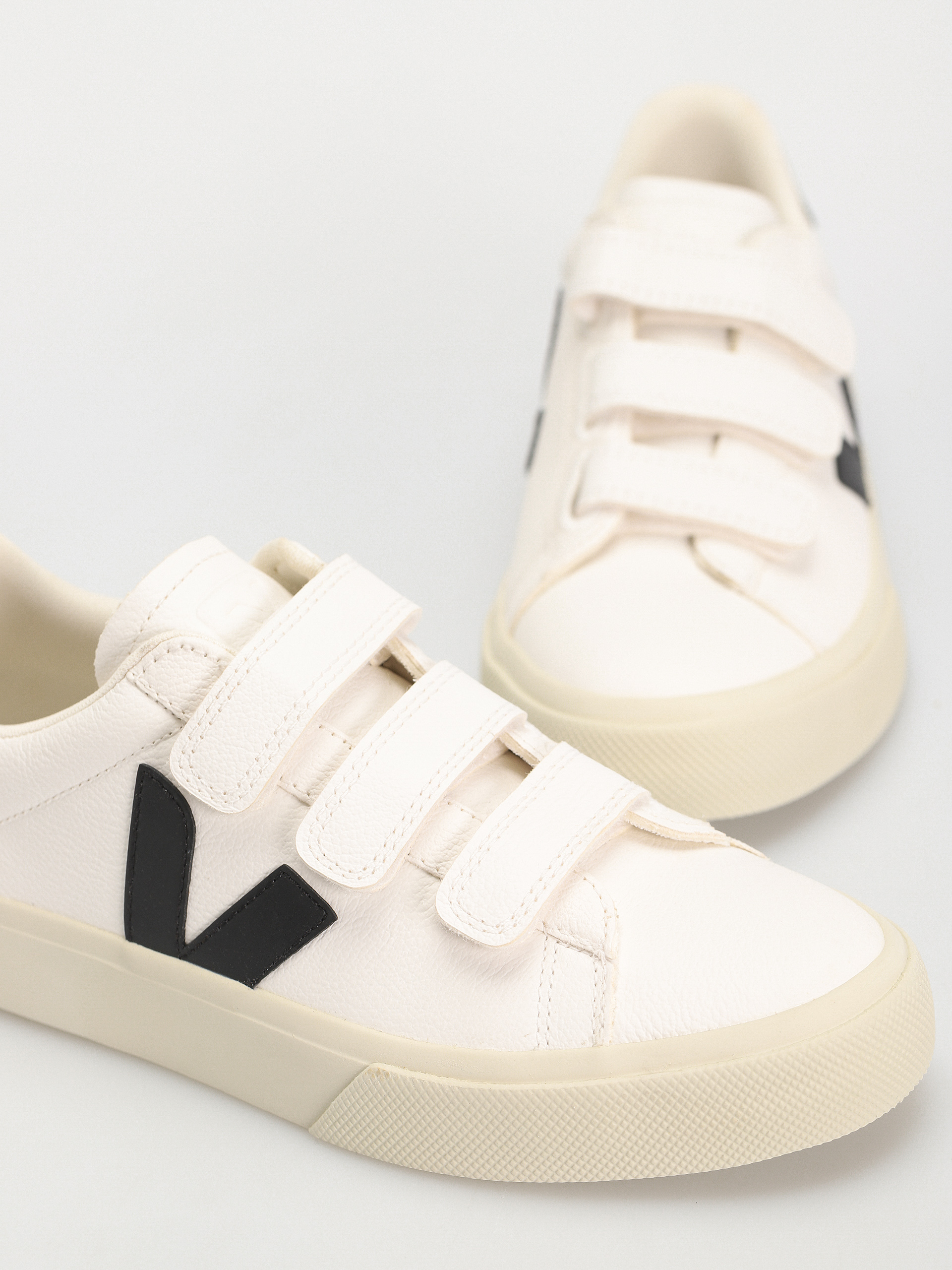 Topánky Veja Recife Logo Wmn (extra white black)
