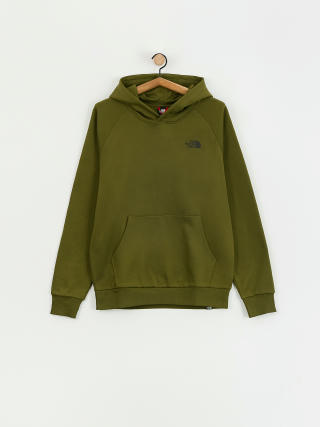 Mikina s kapucňou The North Face Raglan Redbox HD (forest olive)
