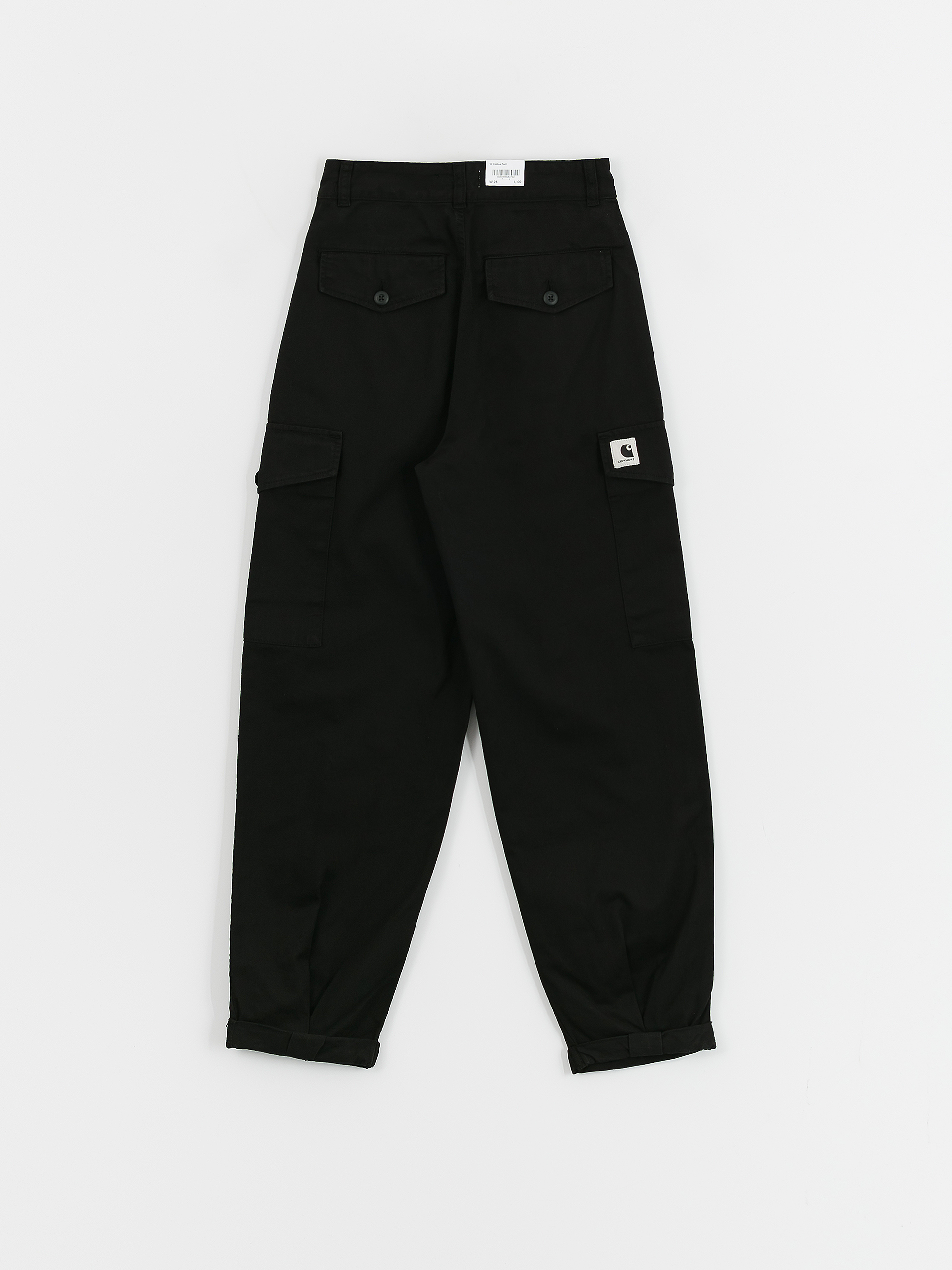 Nohavice Carhartt WIP Collins Wmn (black)