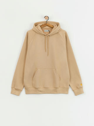 Mikina s kapucňou Carhartt WIP Chase HD (sable/gold)
