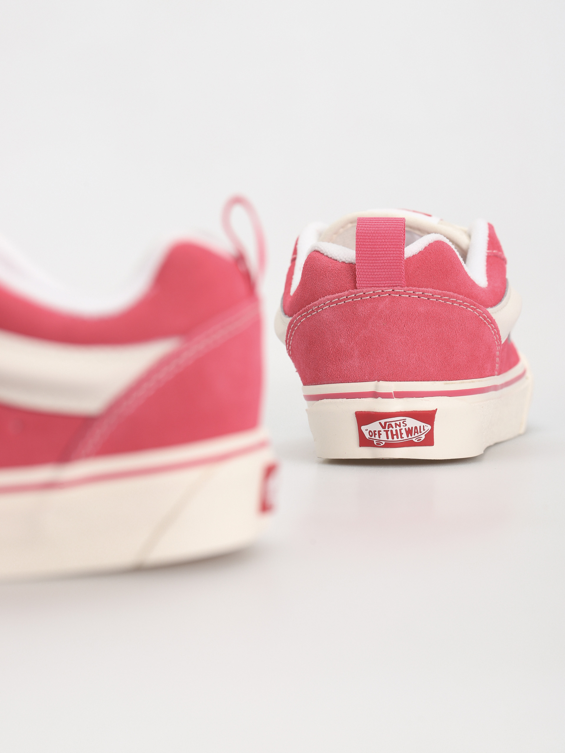 Topánky Vans Knu Skool (retro color pink/true white)