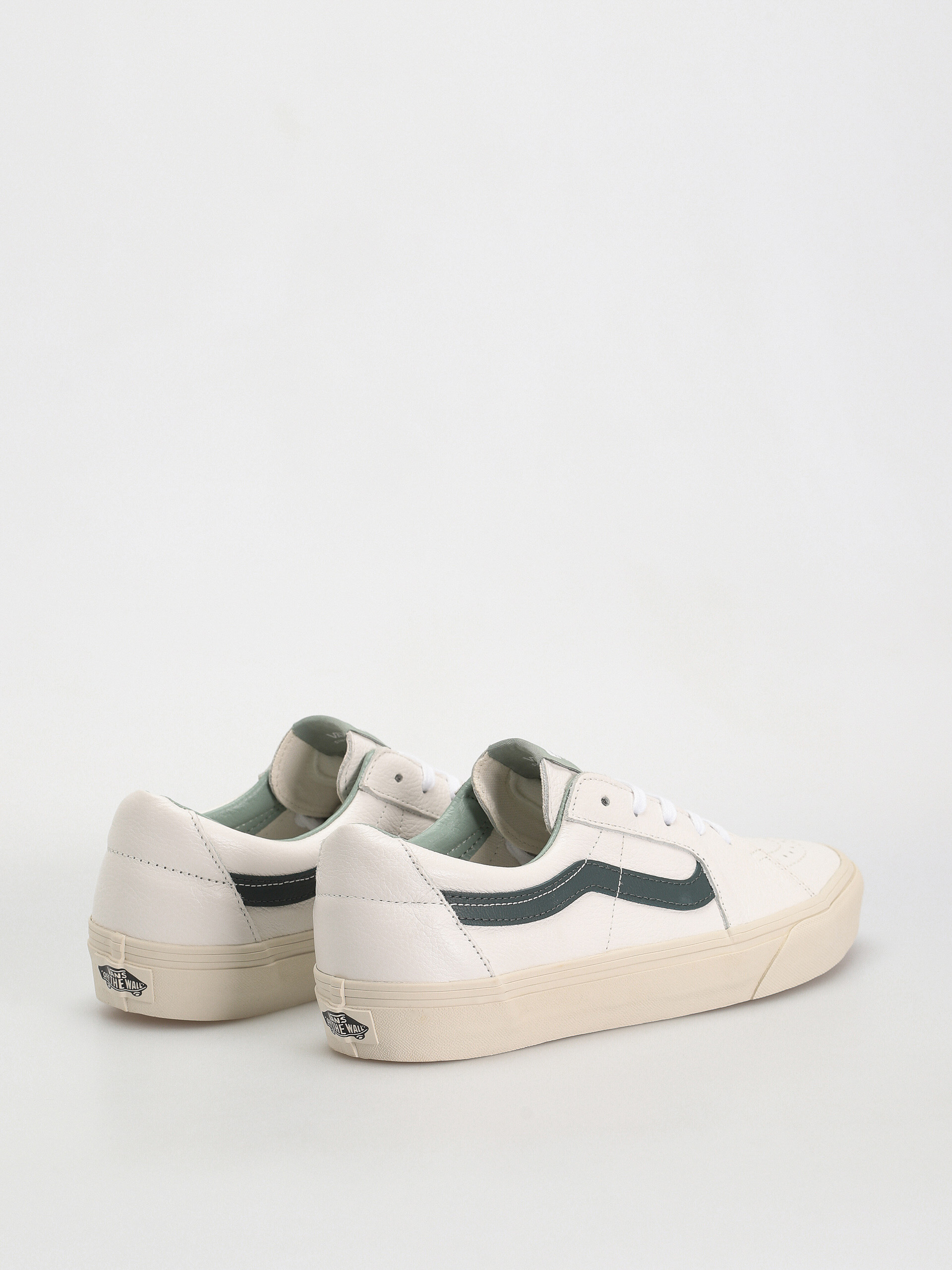 Topánky Vans Sk8 Low (premium leather green gables)