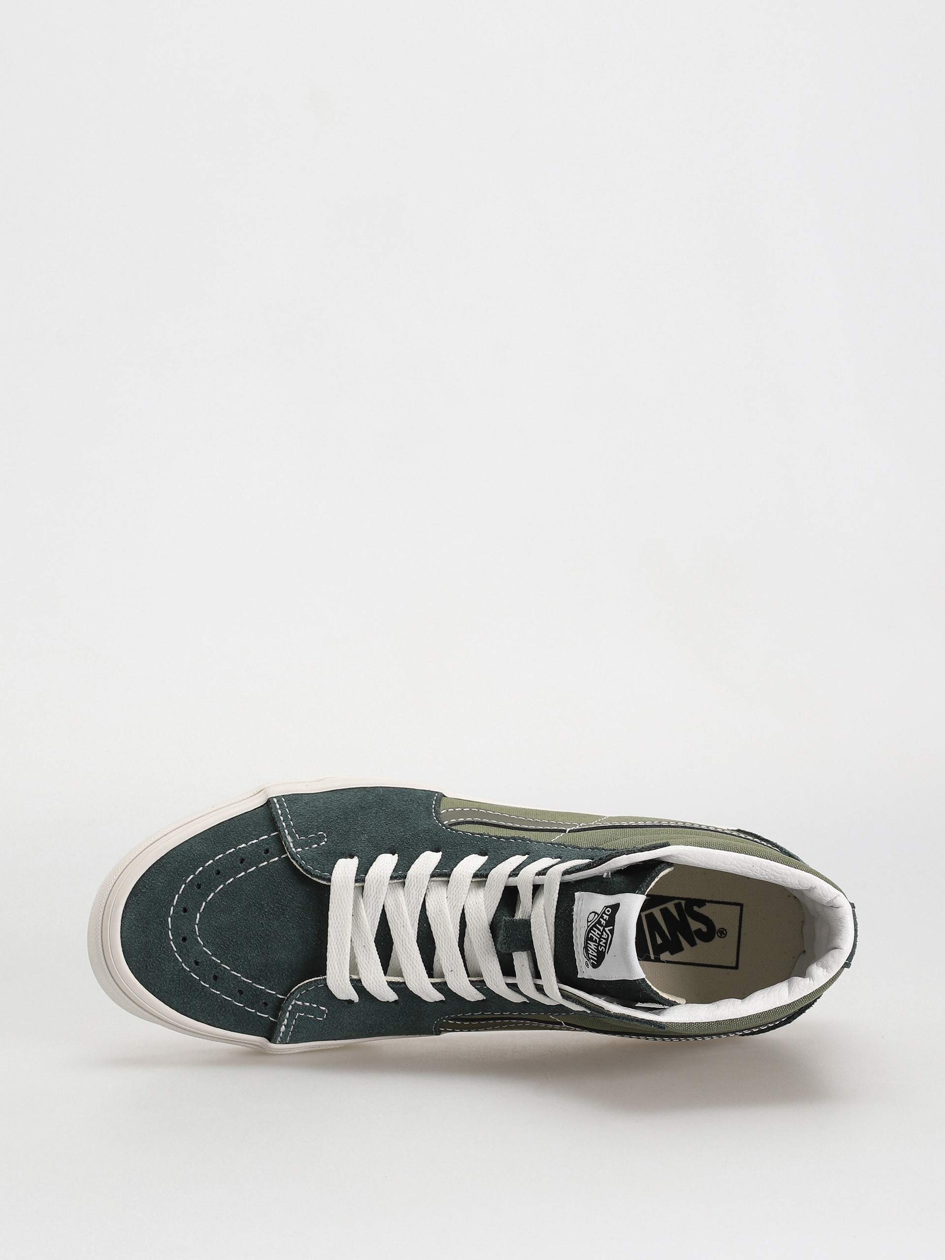 Topánky Vans Sk8 Hi (tri-tone green)