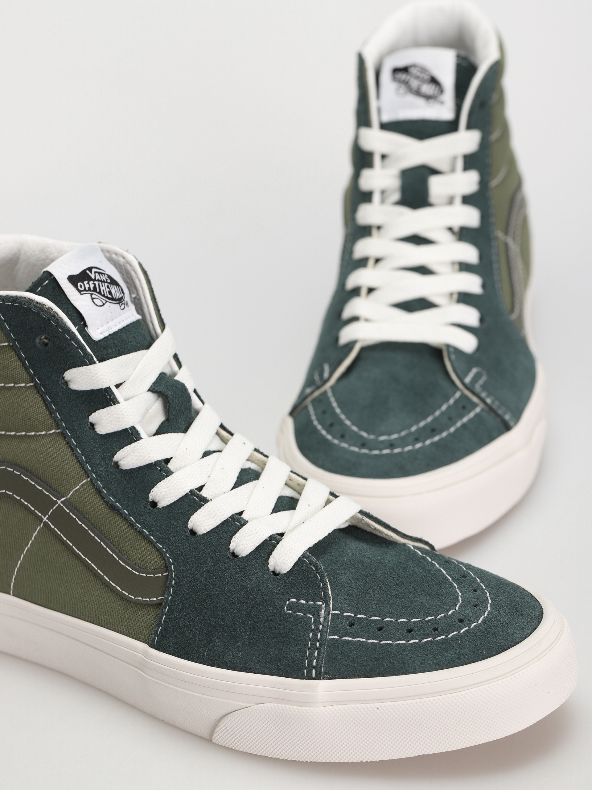 Topánky Vans Sk8 Hi (tri-tone green)