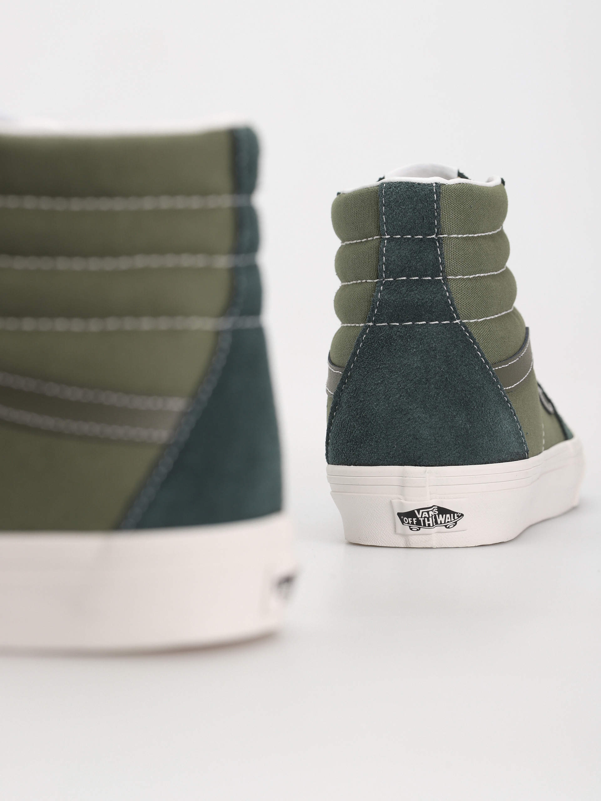 Topánky Vans Sk8 Hi (tri-tone green)