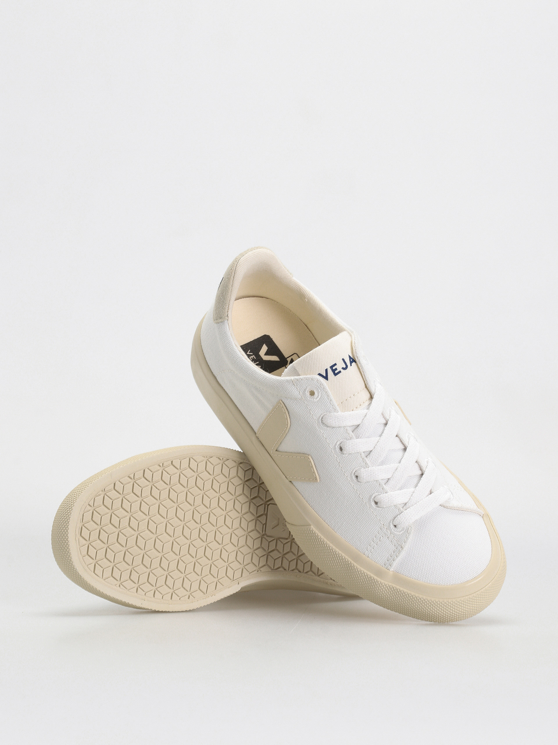 Topánky Veja Campo Canvas Wmn (white pierre)