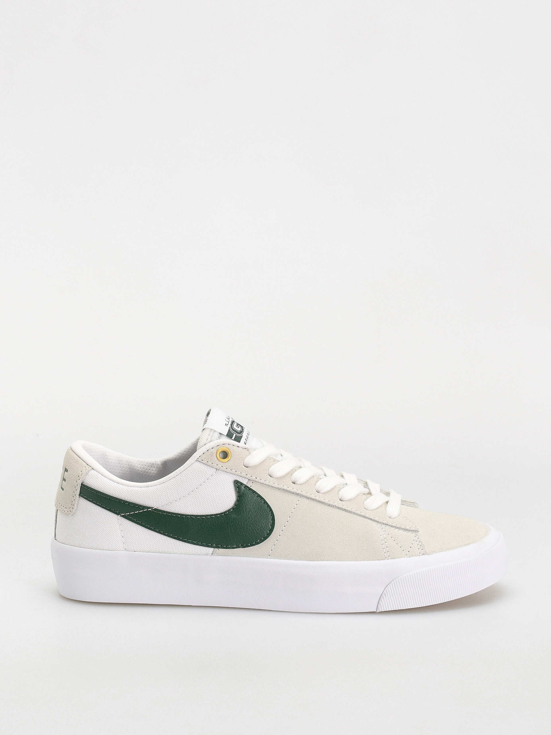 Topu00e1nky Nike SB Zoom Blazer Low Pro Gt (white/fir white gum light brown)