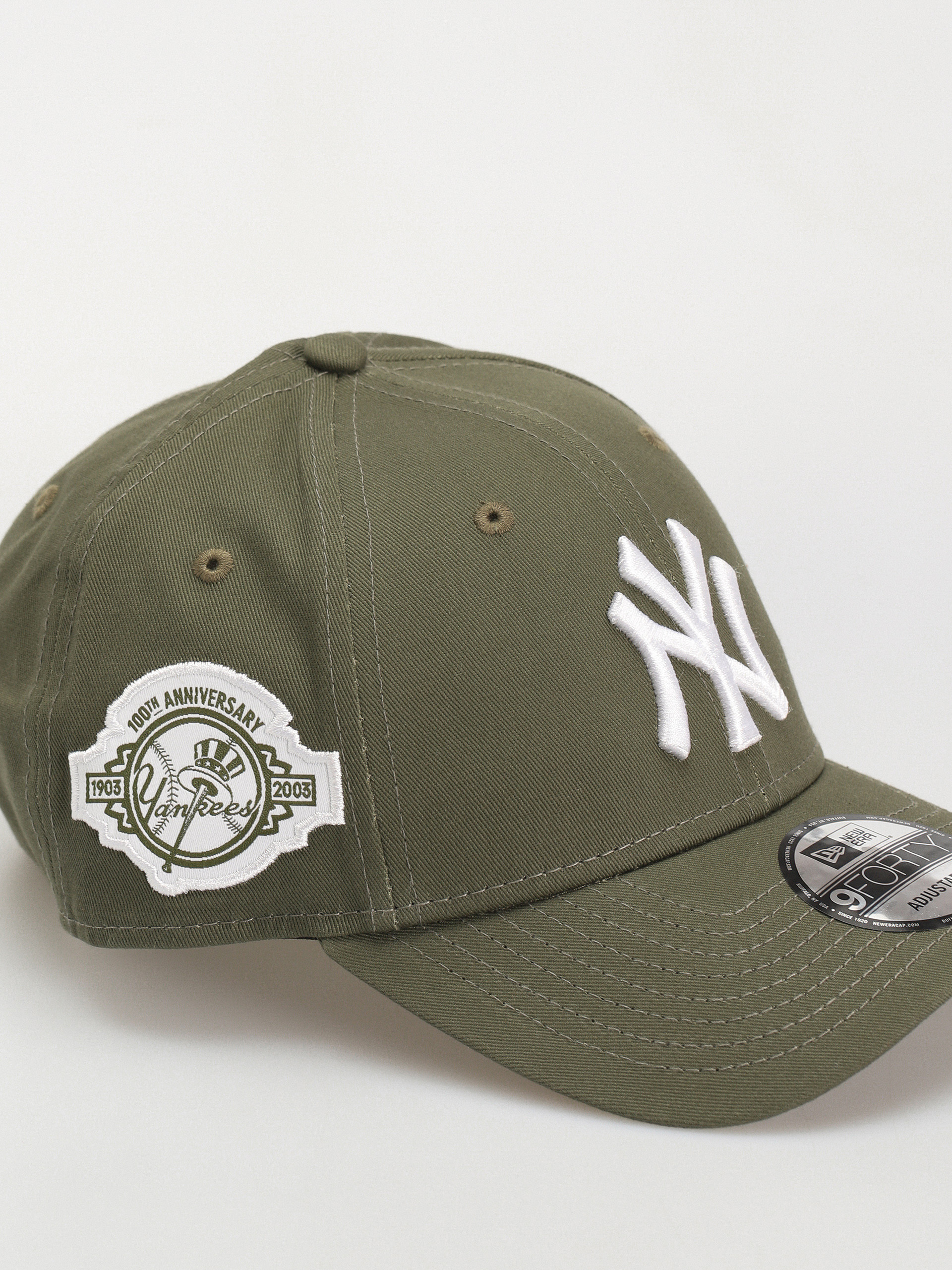 Šiltovka New Era Side Patch 9Forty New York Yankees (khaki)
