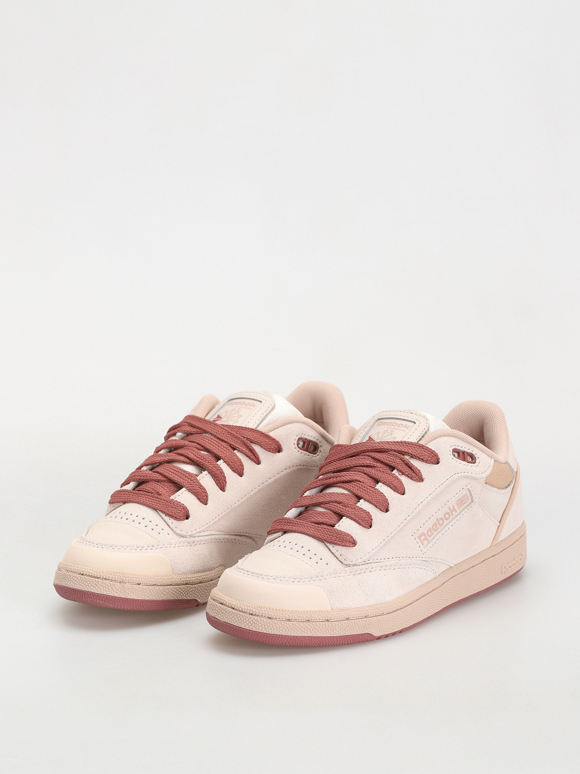 Topánky Reebok Club C Bulc Wmn (blush/pinstu/sedros)