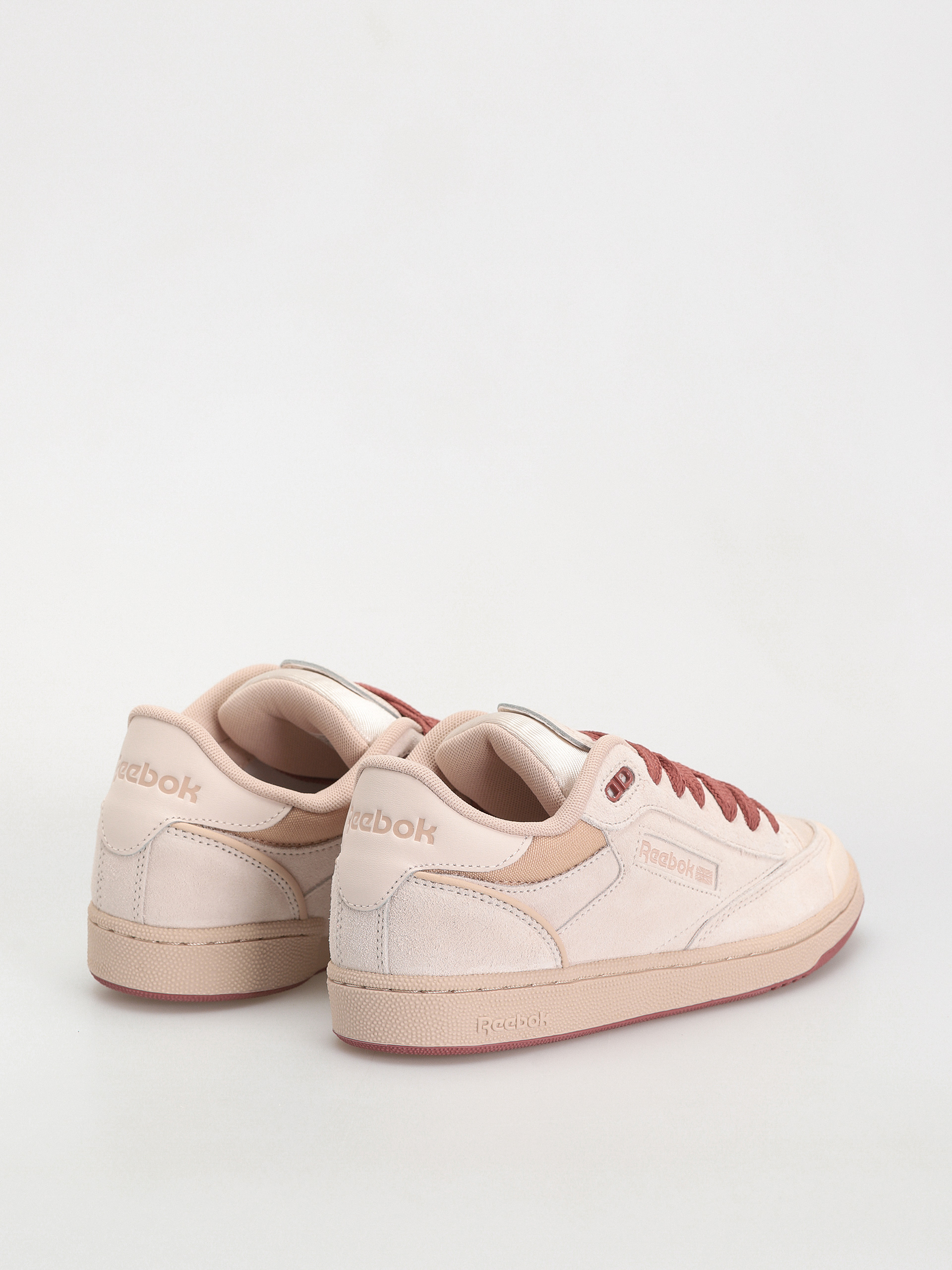 Topánky Reebok Club C Bulc Wmn (blush/pinstu/sedros)