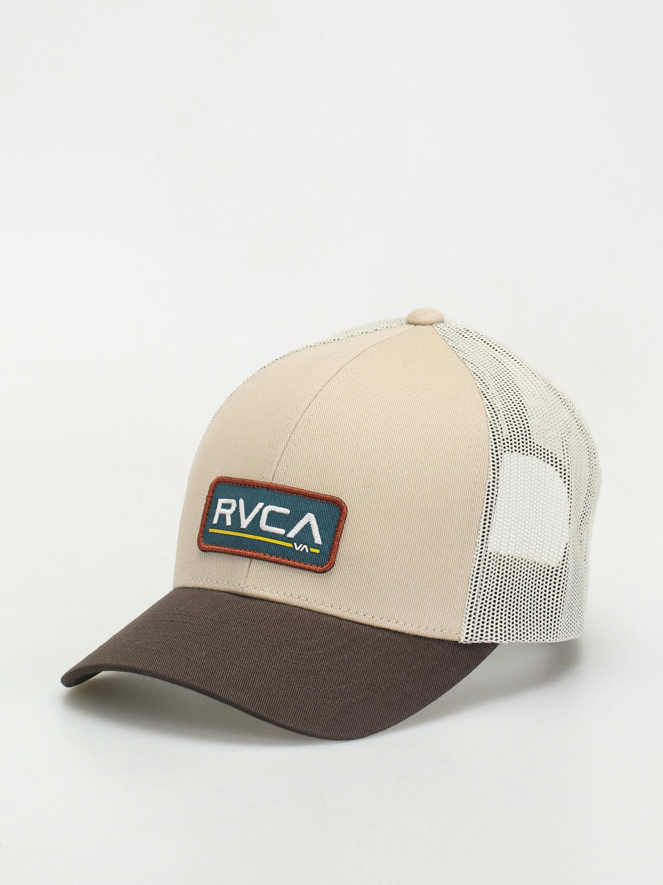 Šiltovka RVCA Ticket Trucker III (dark khaki)