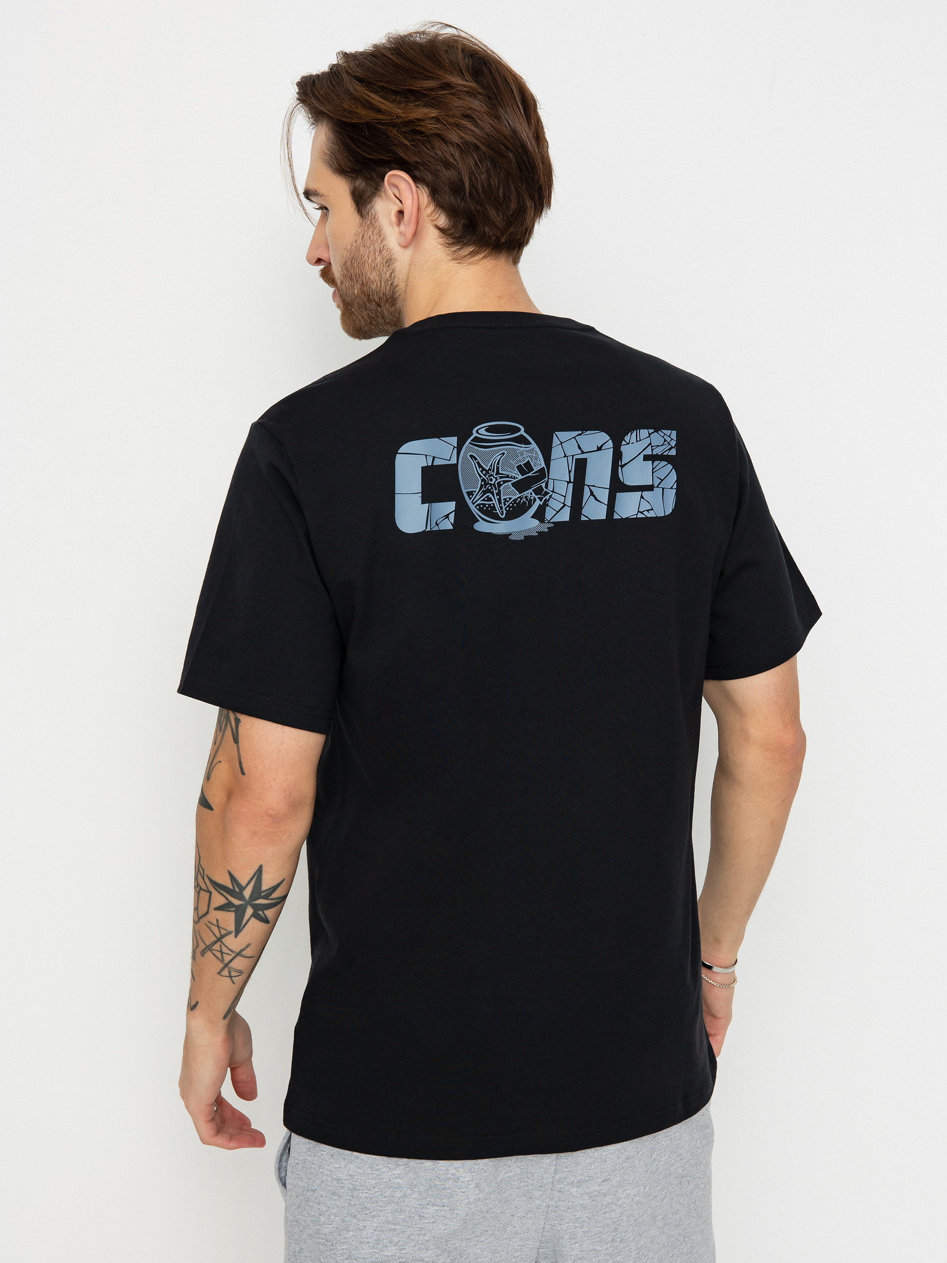 Tričko Converse Cons Fishbowl (black)