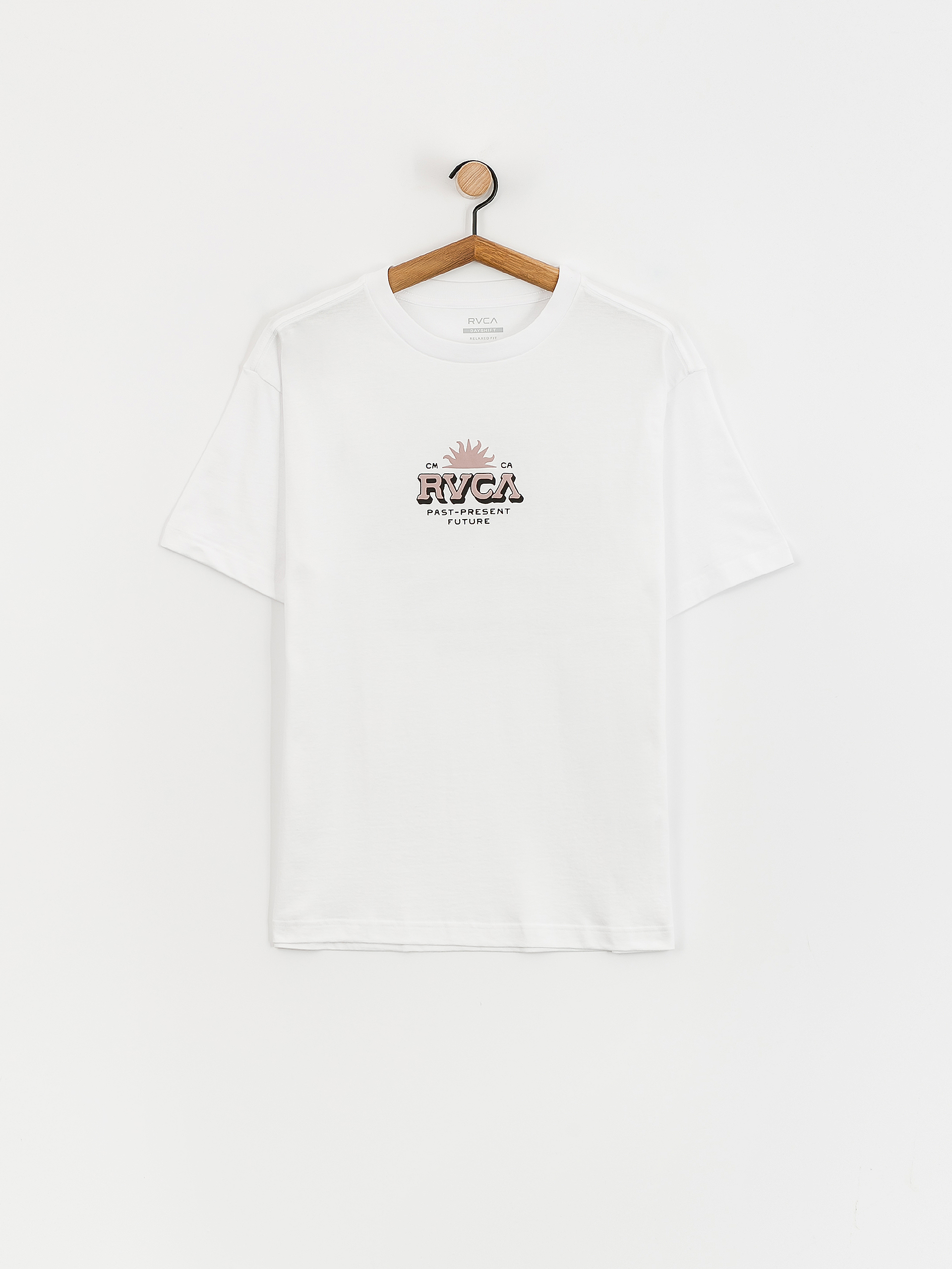 Tričko RVCA Type Set (white)