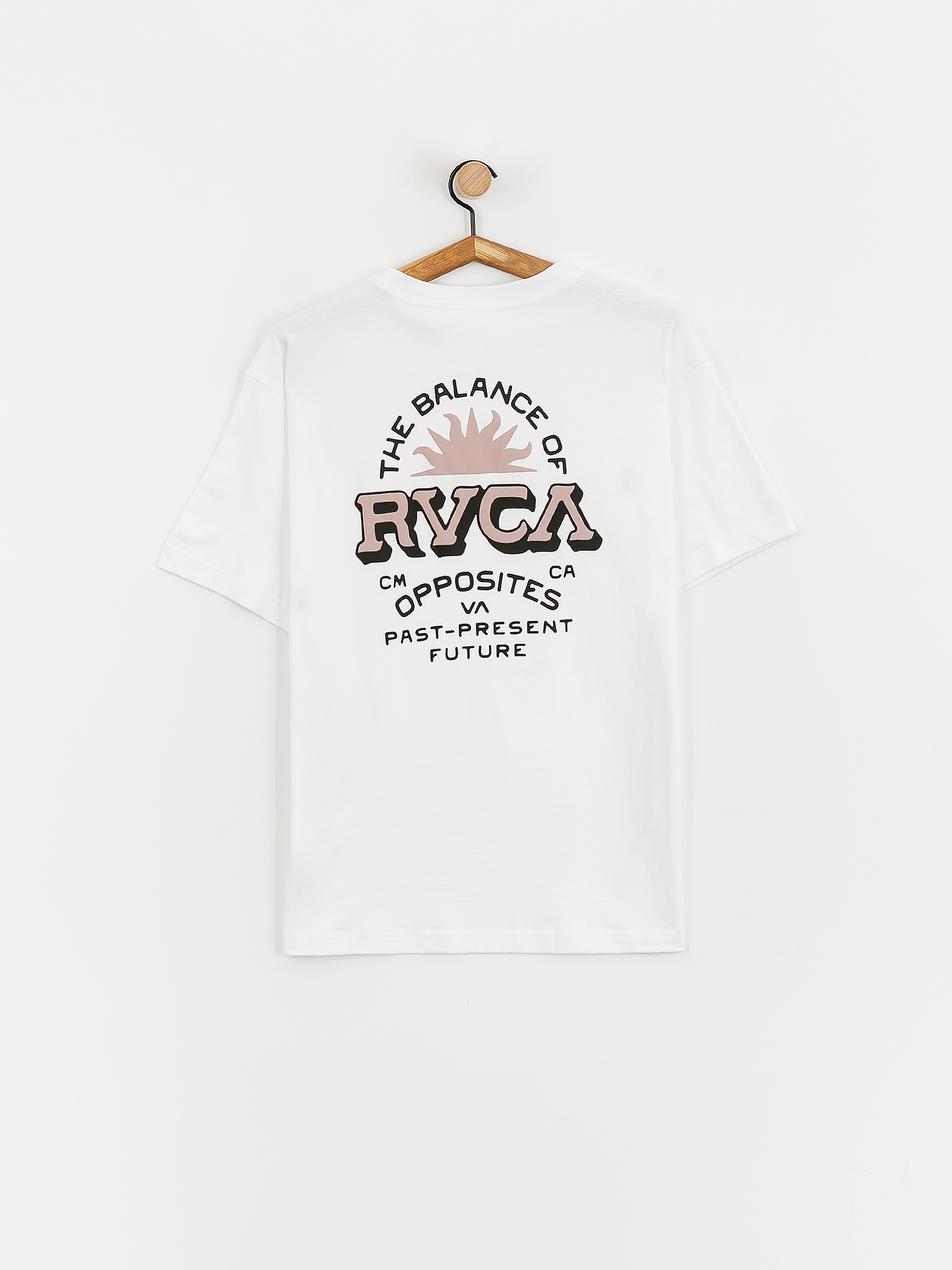 Tričko RVCA Type Set (white)
