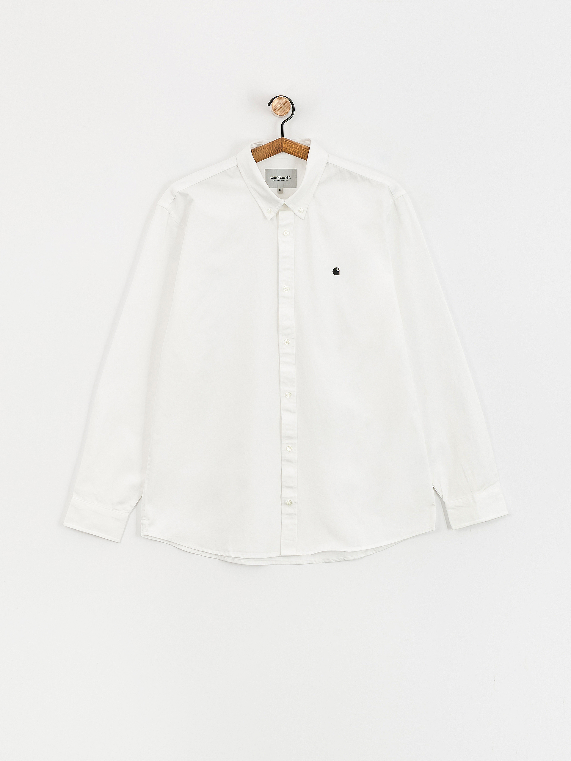 Košeľa Carhartt WIP Madison (white/black)