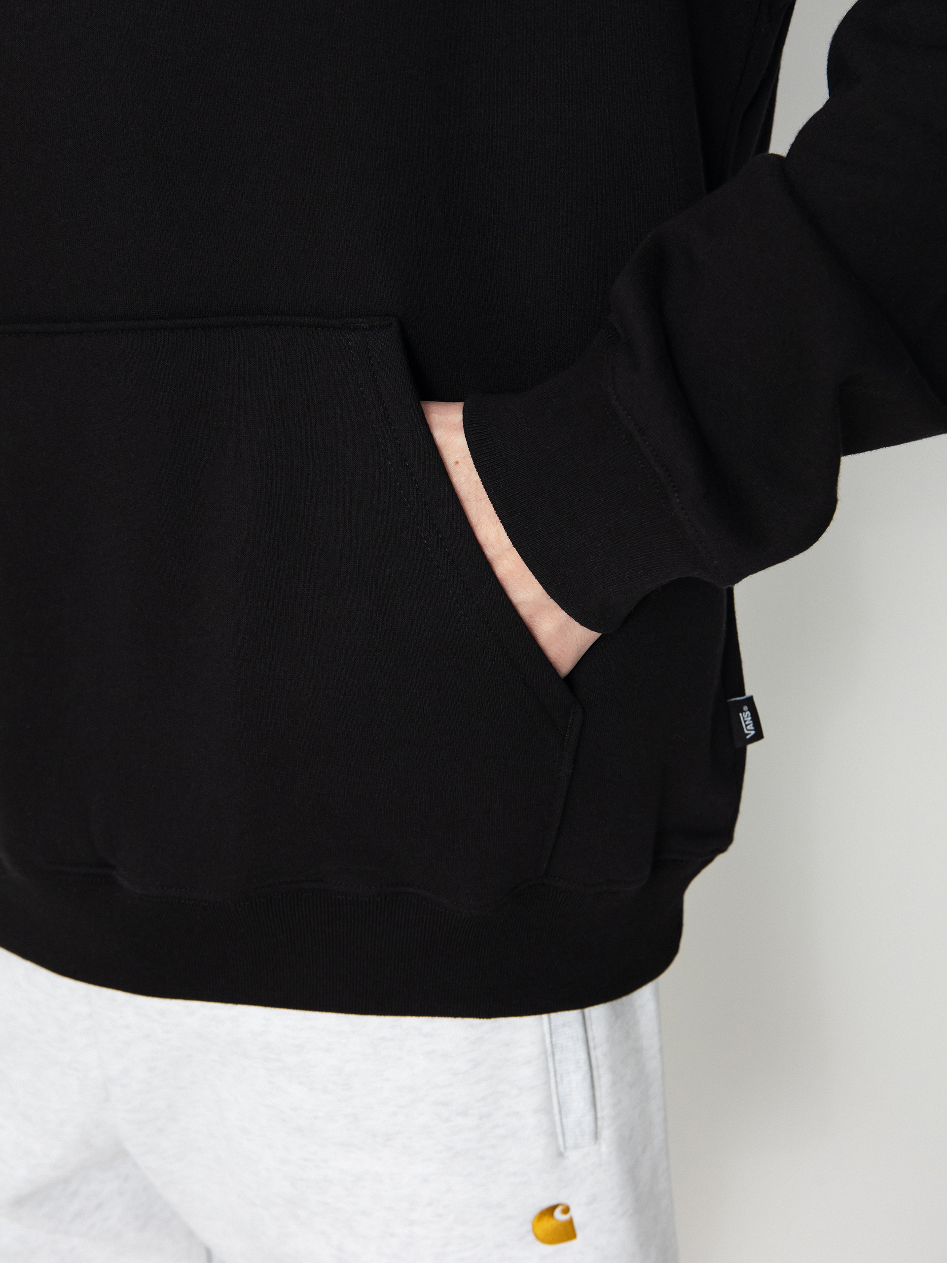 Mikina s kapucňou Vans Vans Arched HD (black)