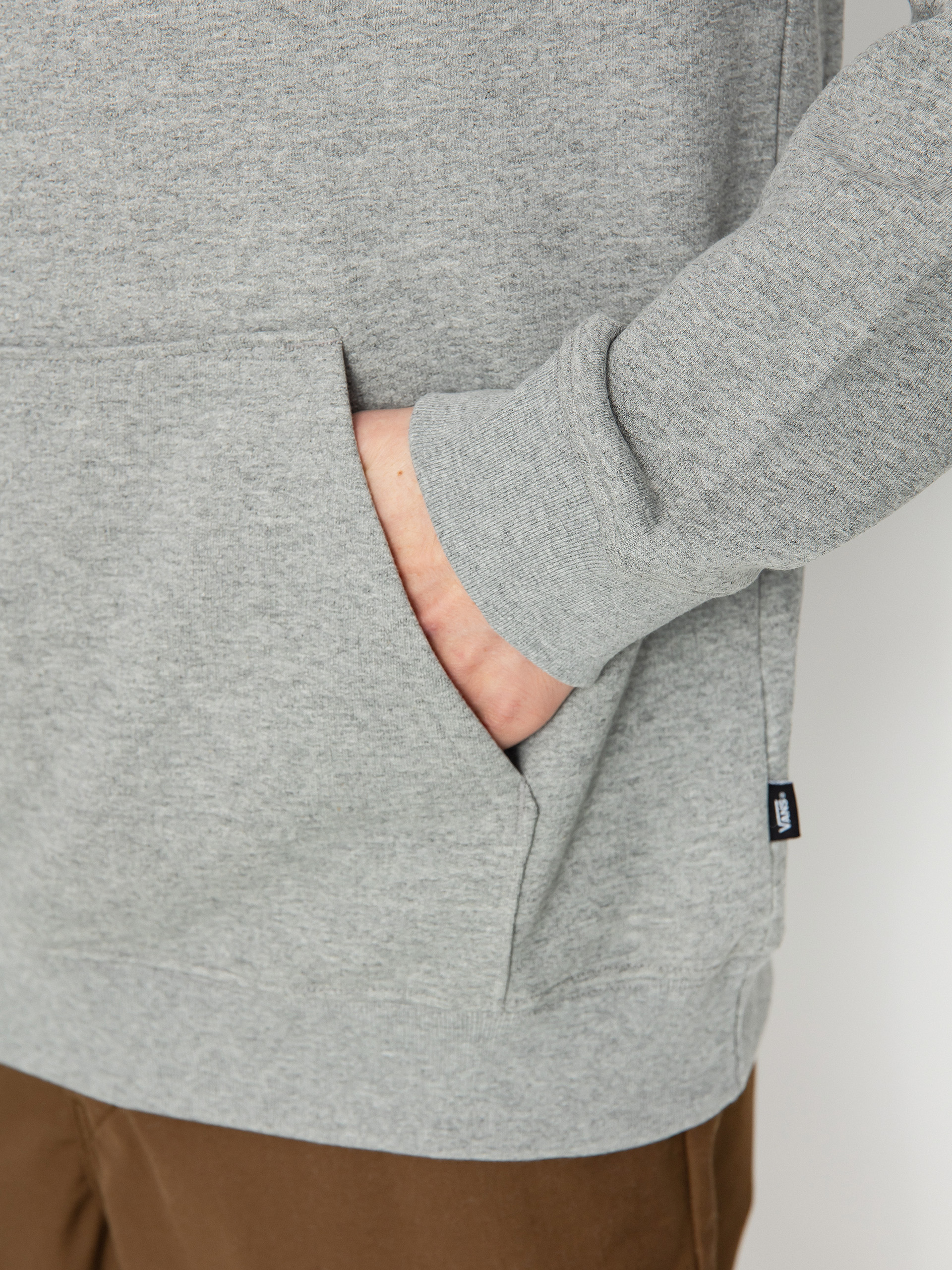 Mikina s kapucňou Vans Vans Arched HD (cement heather)