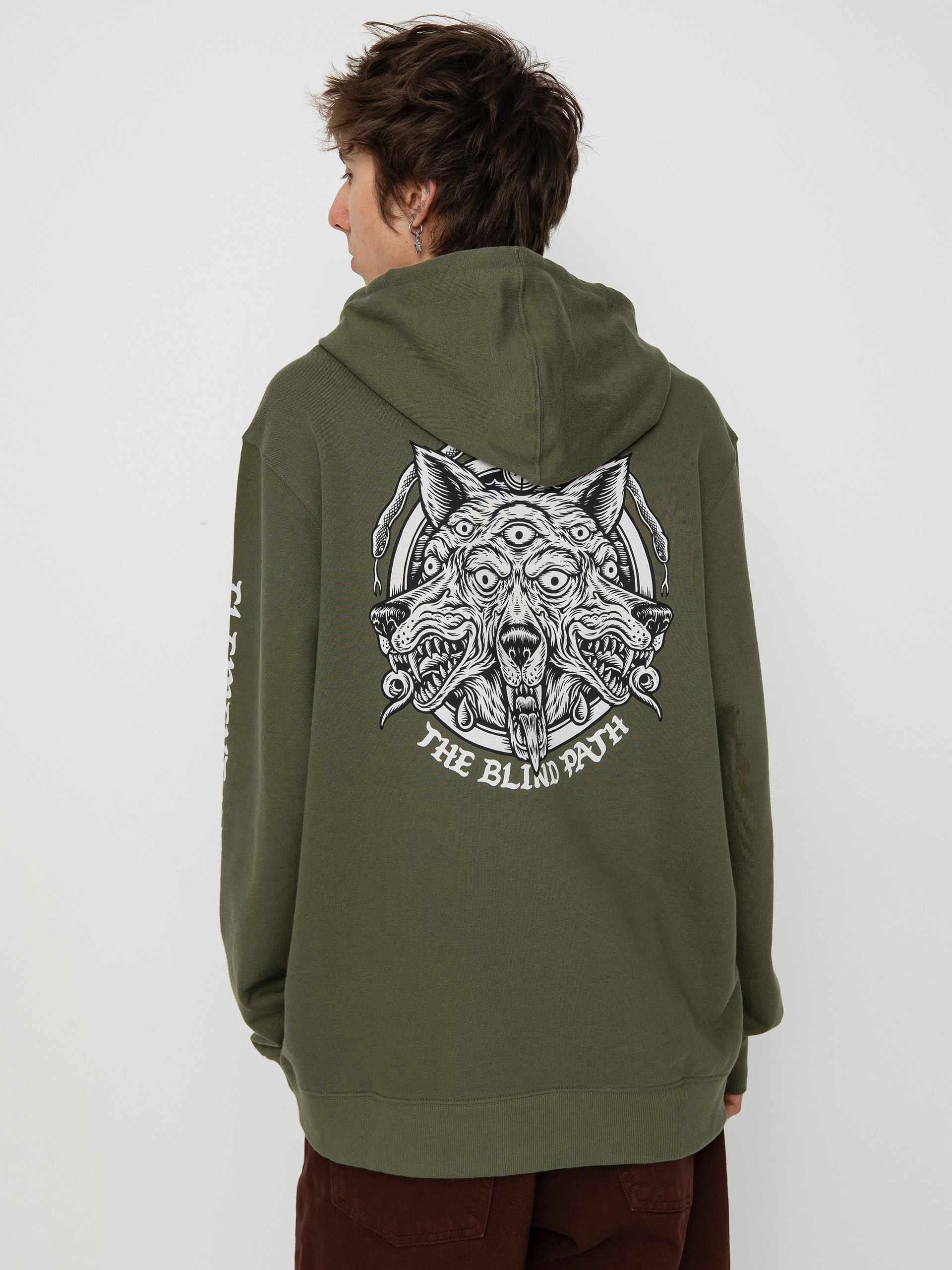 Mikina s kapucňou Element Timber Jester HD (beetle)