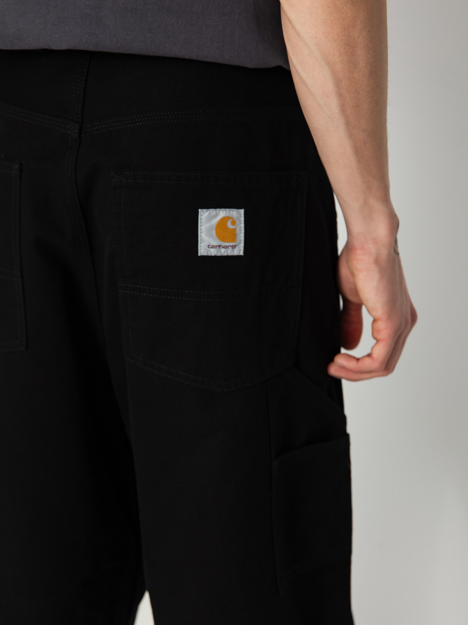 Nohavice Carhartt WIP Wide Panel (black)