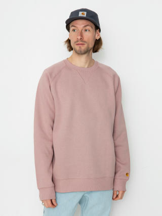Mikina Carhartt WIP Chase (glassy pink/gold)