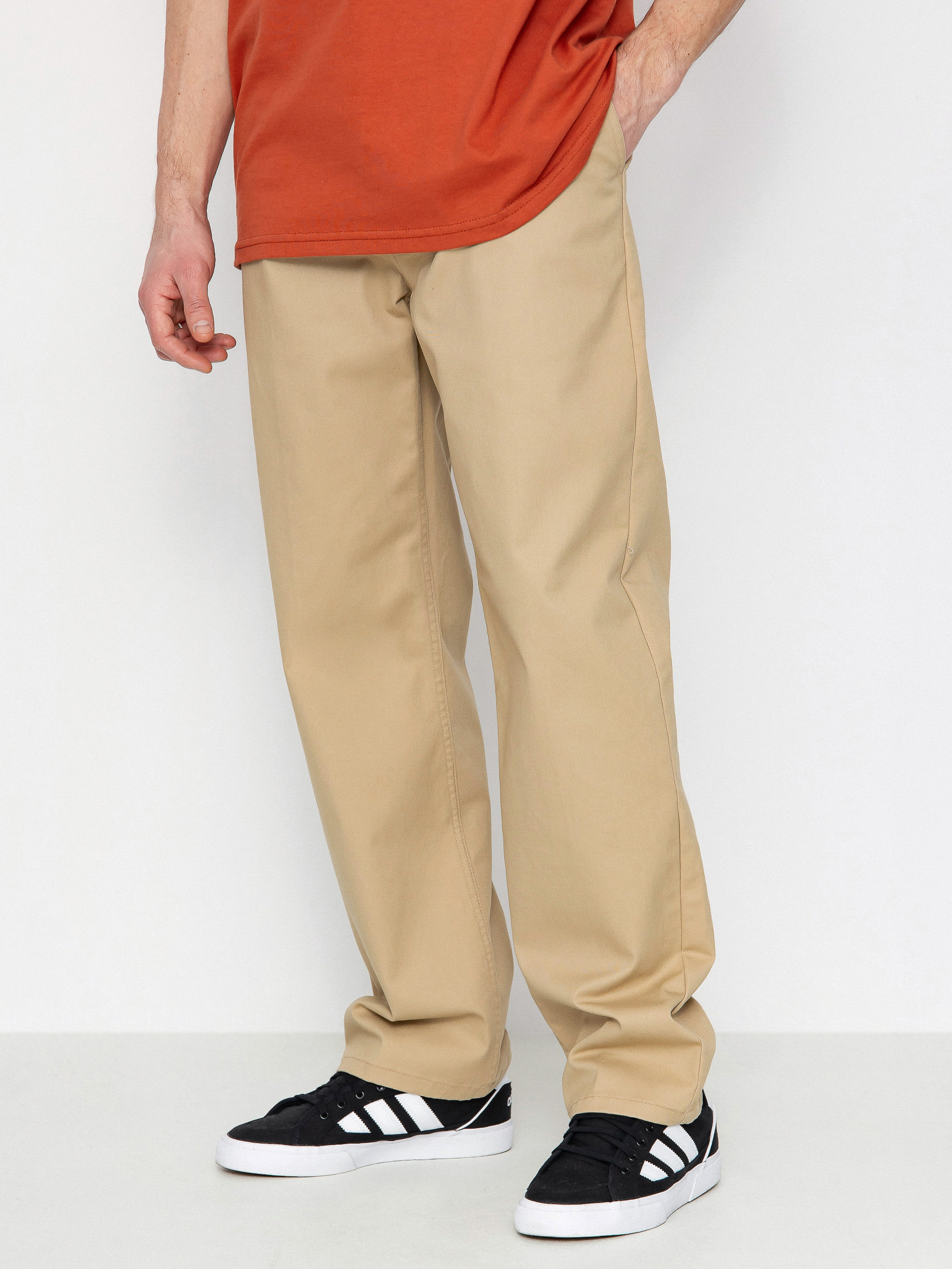 Nohavice Brixton Choice Chino Relaxed (sand)