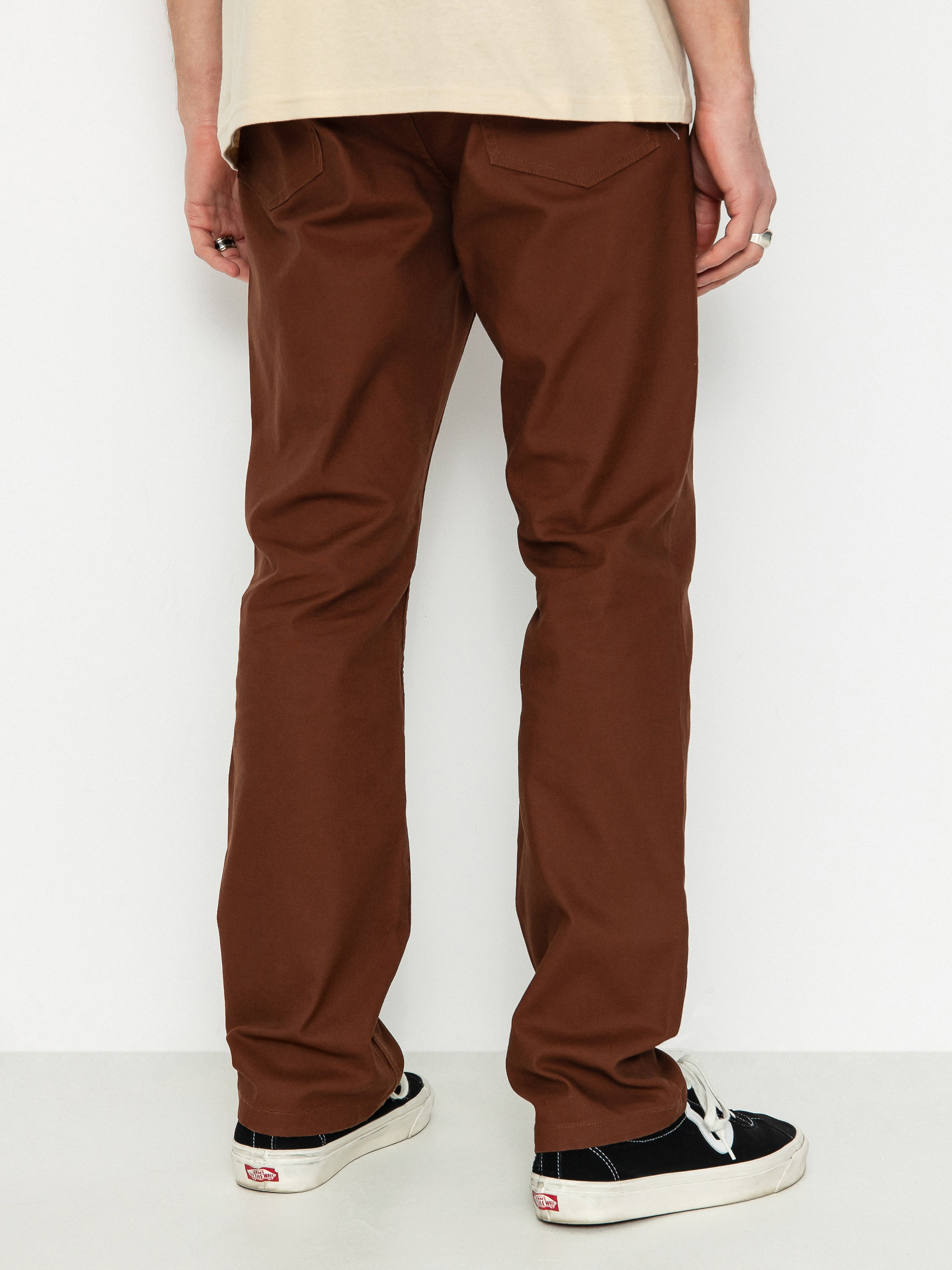 Nohavice Brixton Builders 5 Pocket (sepia)
