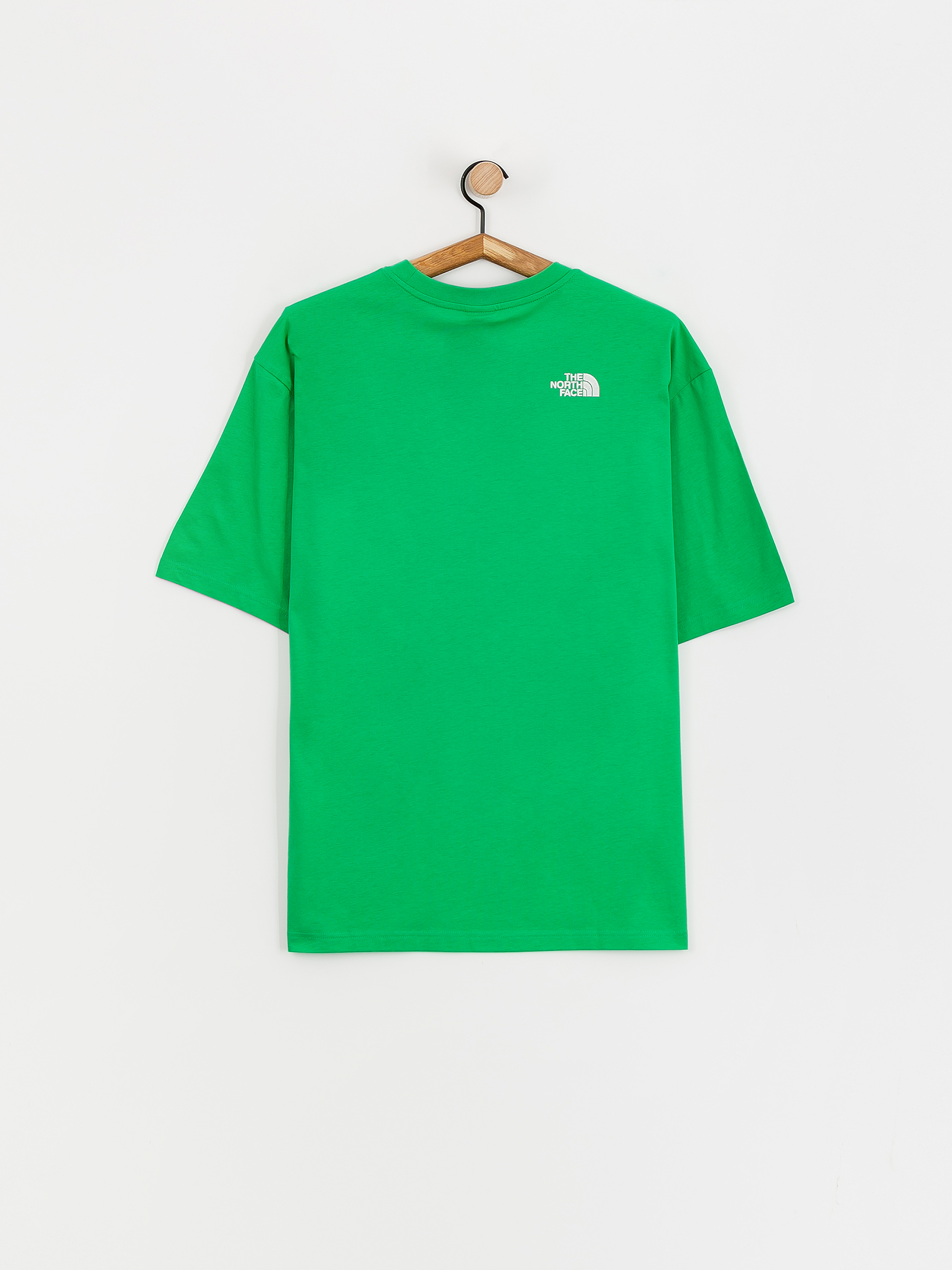 Tričko The North Face Essential Oversize (optic emerald)