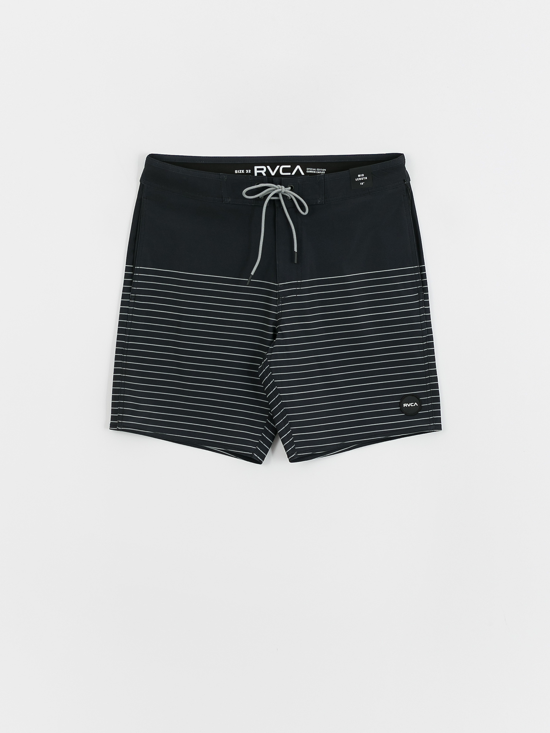 Plážové kraťasy RVCA Curren Trunk (black)