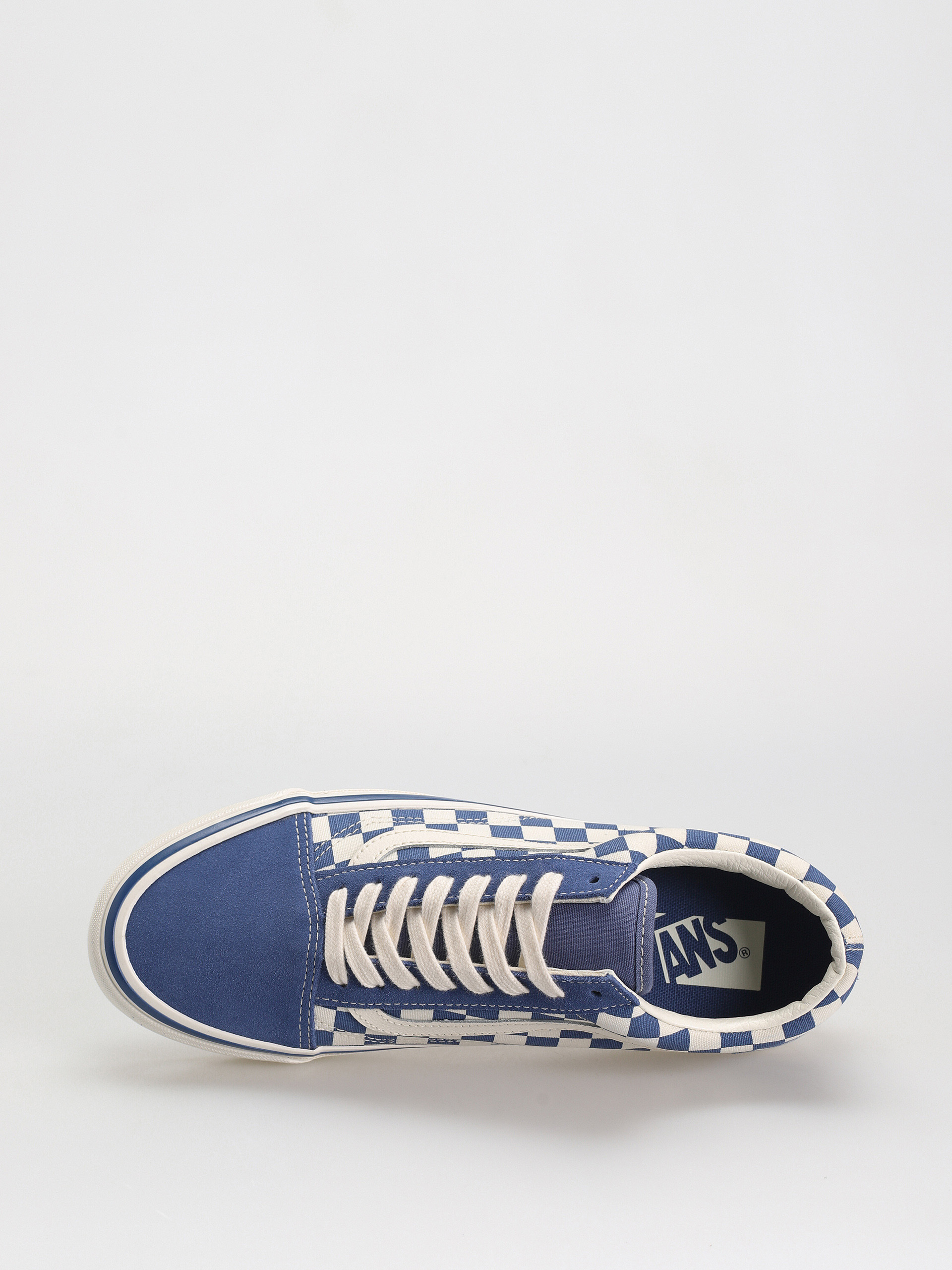 Topánky Vans Old Skool 36 (checkerboard medium blue)