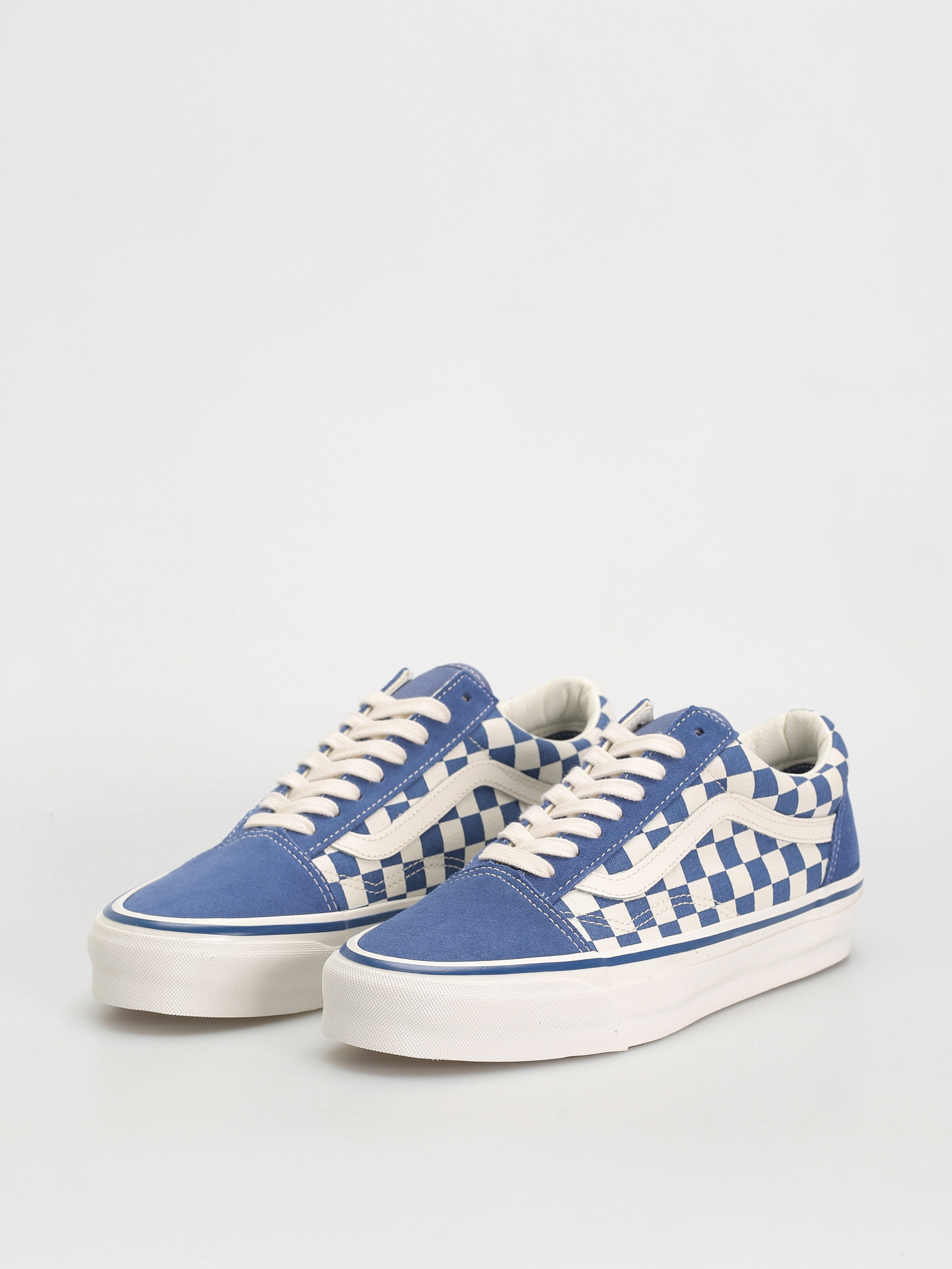 Topánky Vans Old Skool 36 (checkerboard medium blue)